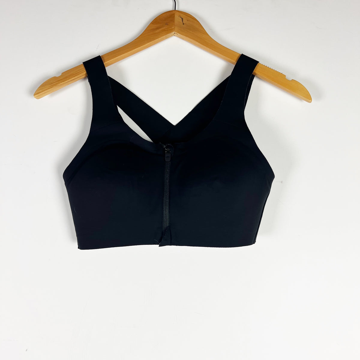 Lululemon Women's Enlite Front Zip High Support Athletic Work Out Sports Bra 34B