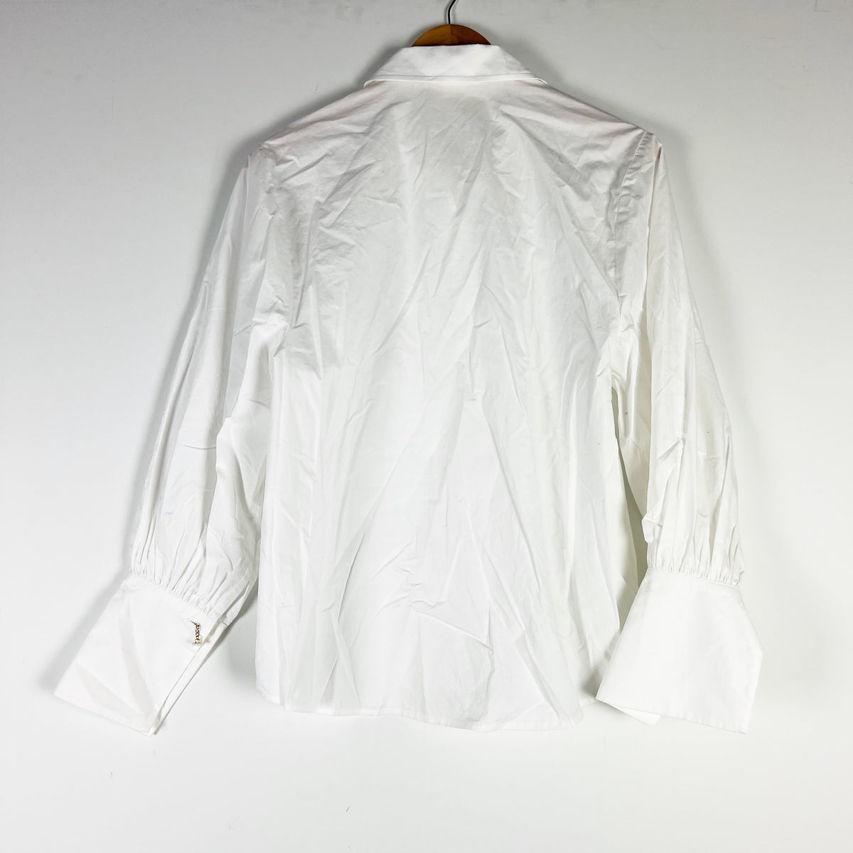 Tuckernuck x India Hicks Britwell Cotton Poplin Collar Button Down Blouse Shirt