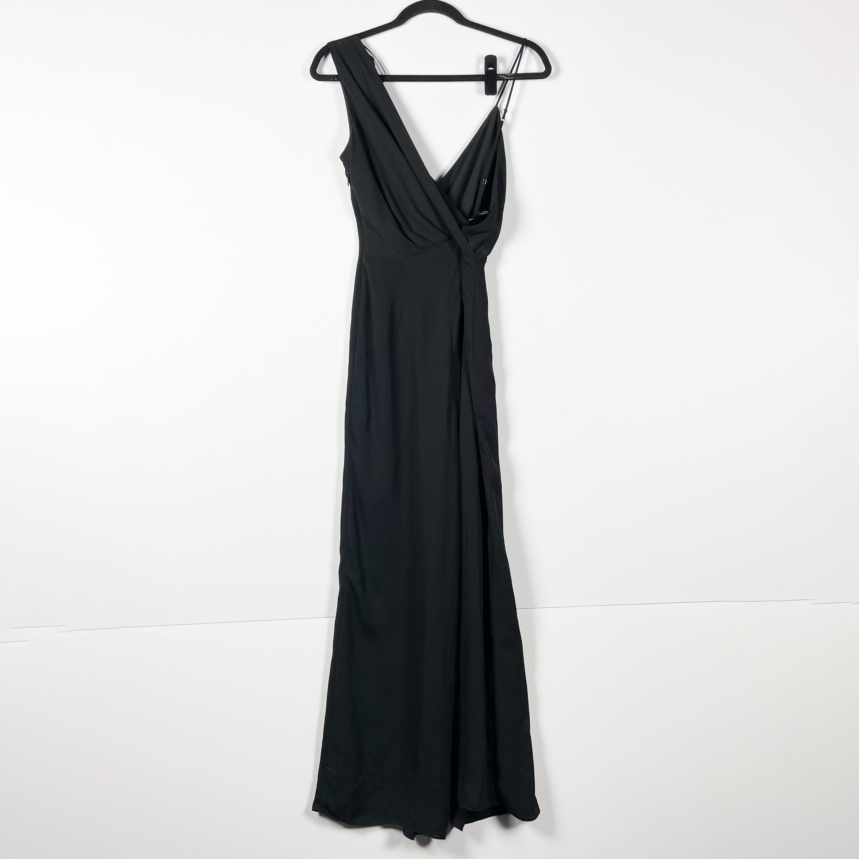 NEW Keepsake The Label Dreamlovers Chiffon V Neck Chiffon Full Length Jumpsuit