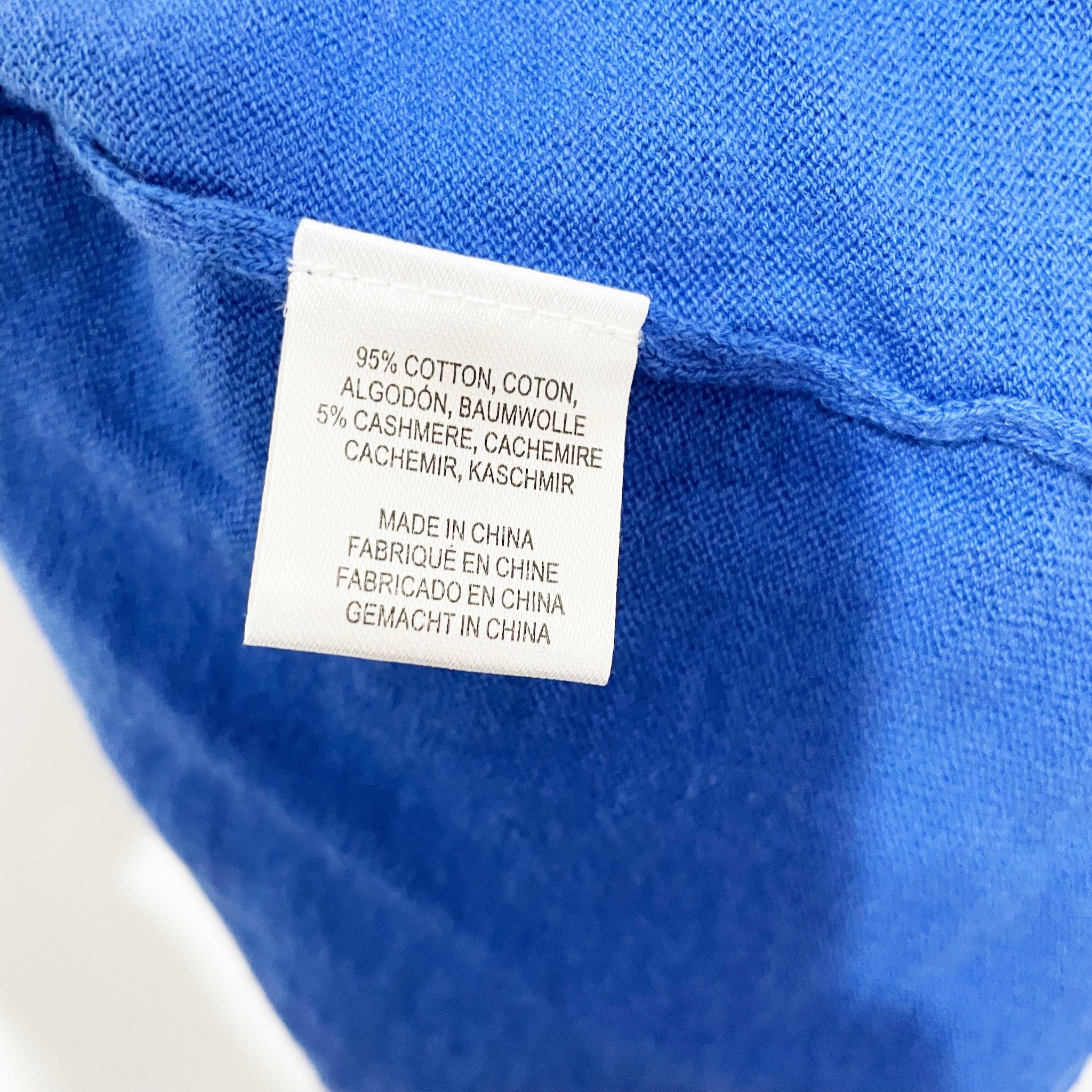 NEW Minnie Rose Cotton Cashmere Knit Stretch Frayed Hem Tank Sweater Dress Blue