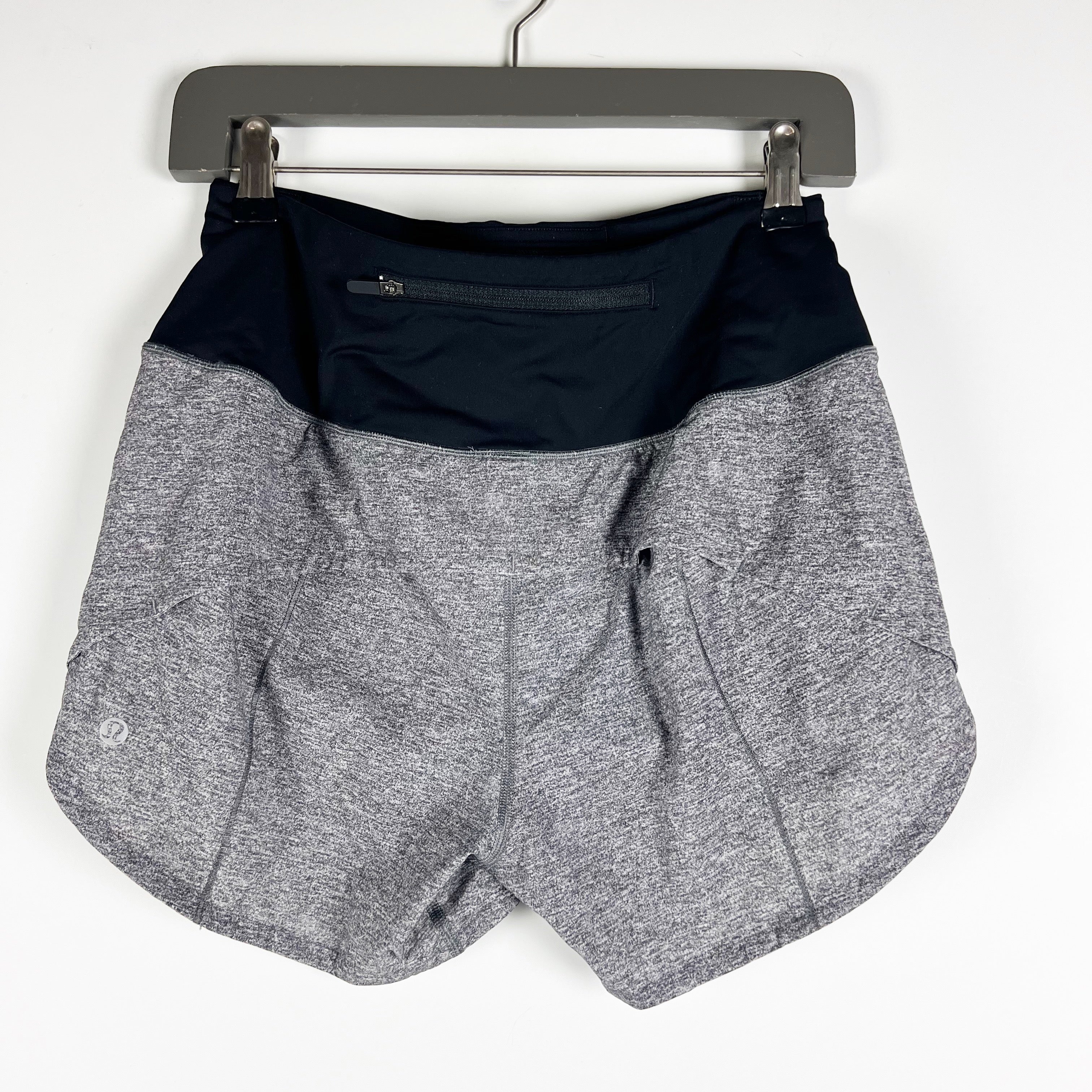 Lululemon Women's Speed Up Short High Rise 2.5" Heather Lux Multi Black 6 Tall