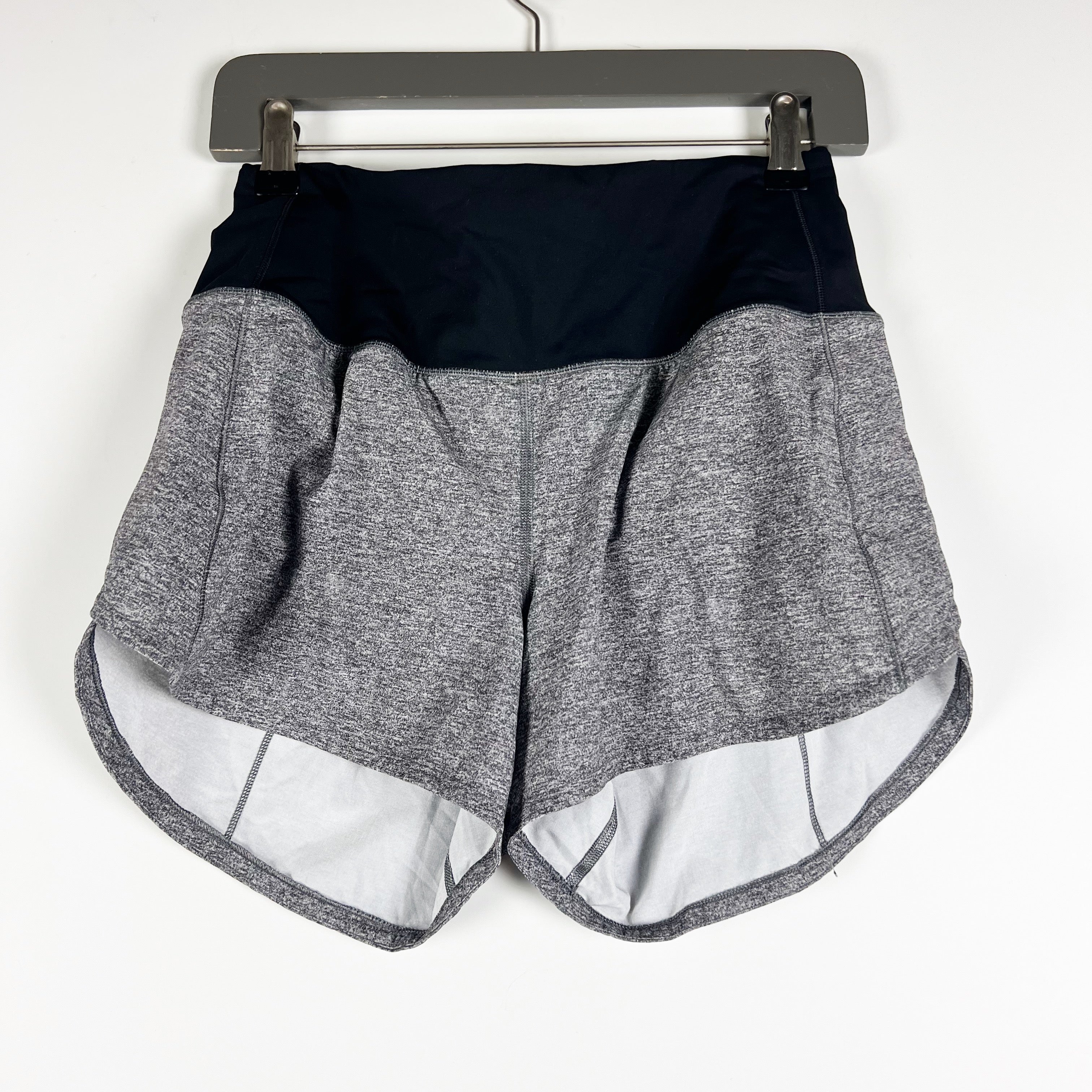 Lululemon Women's Speed Up Short High Rise 2.5" Heather Lux Multi Black 6 Tall