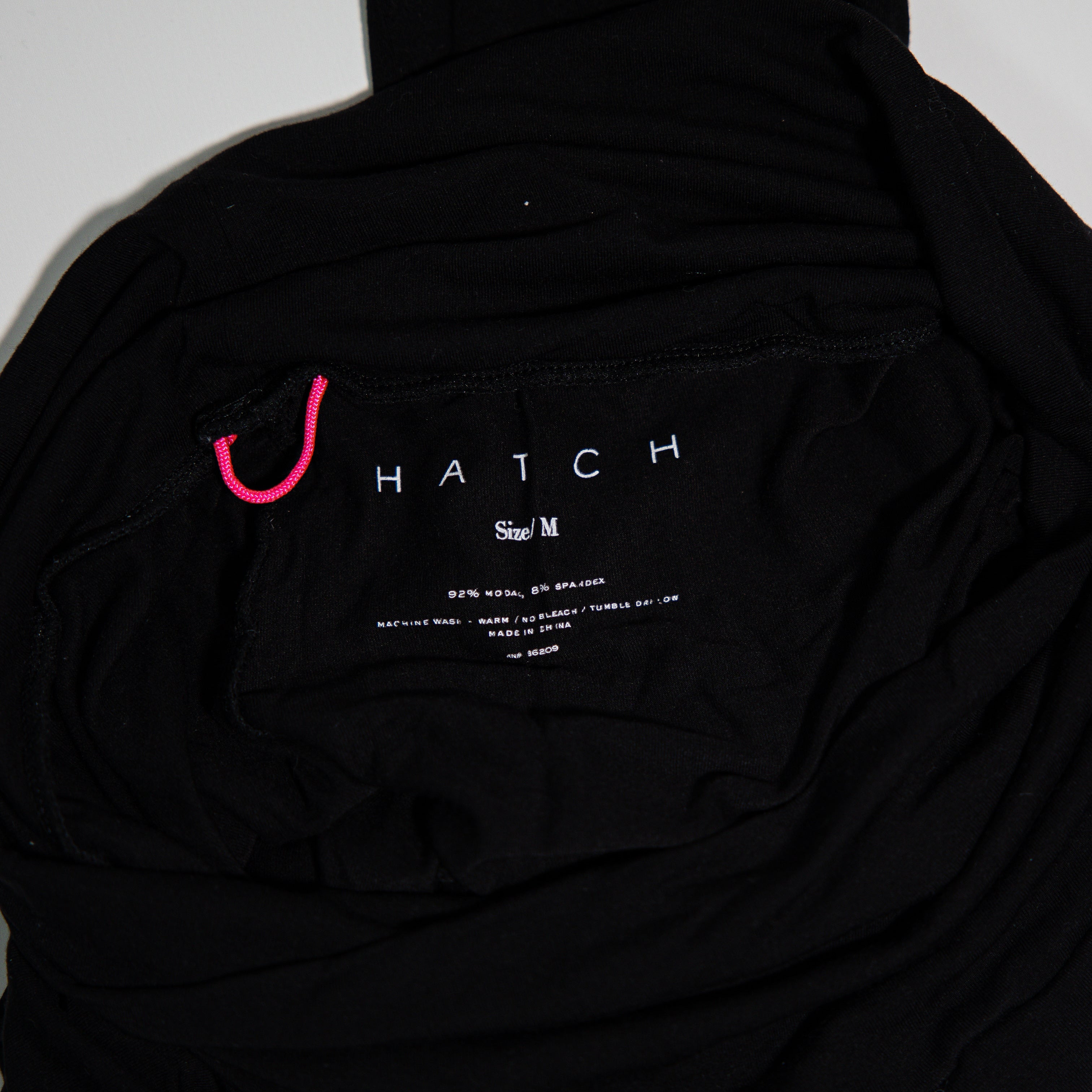 Hatch Maternity The Over Under Easy High Waisted Ultra Soft Stretch Pants Black