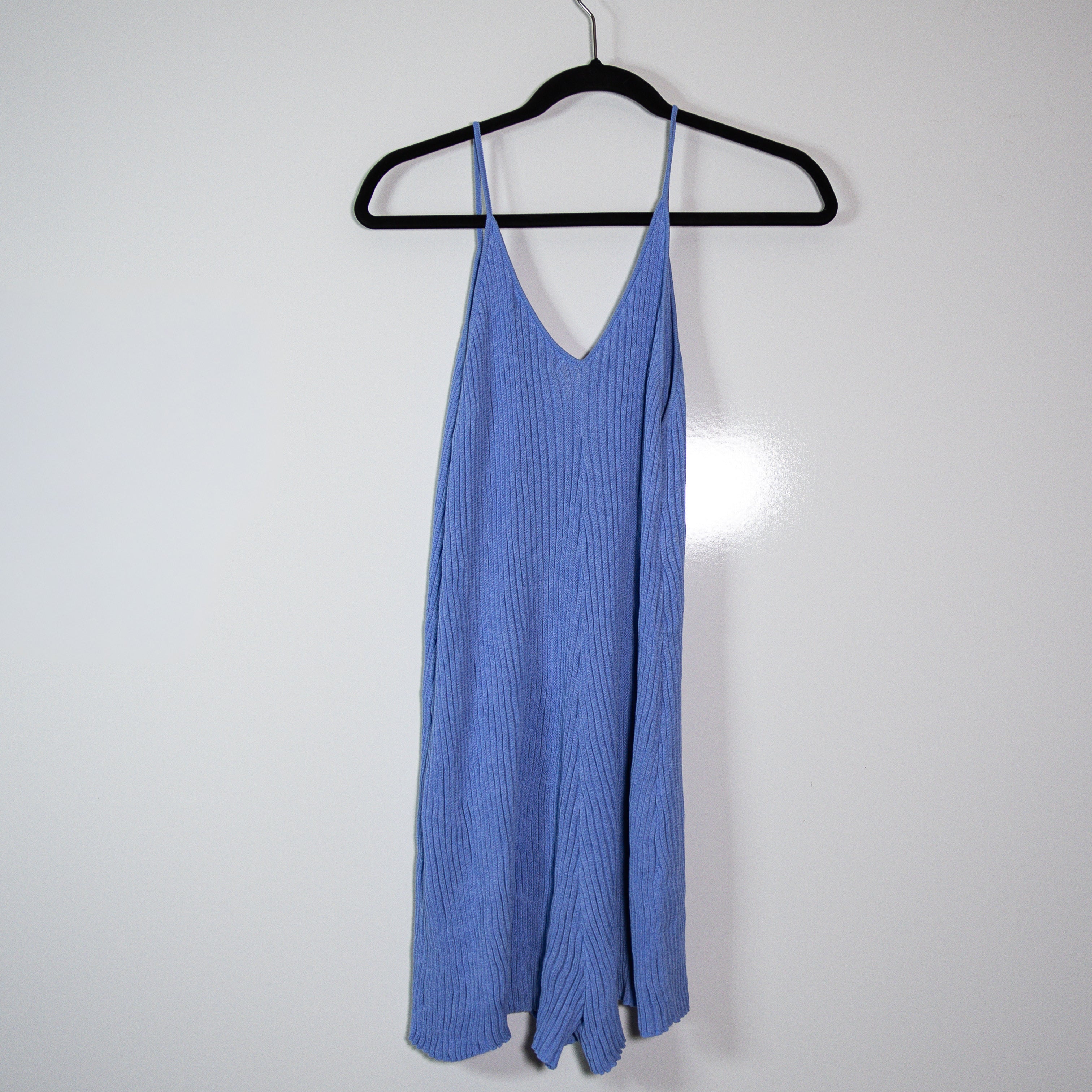 Free People Nola Ribbed Sweater Knit Stretch Romper Mini Playsuit Brighter Days