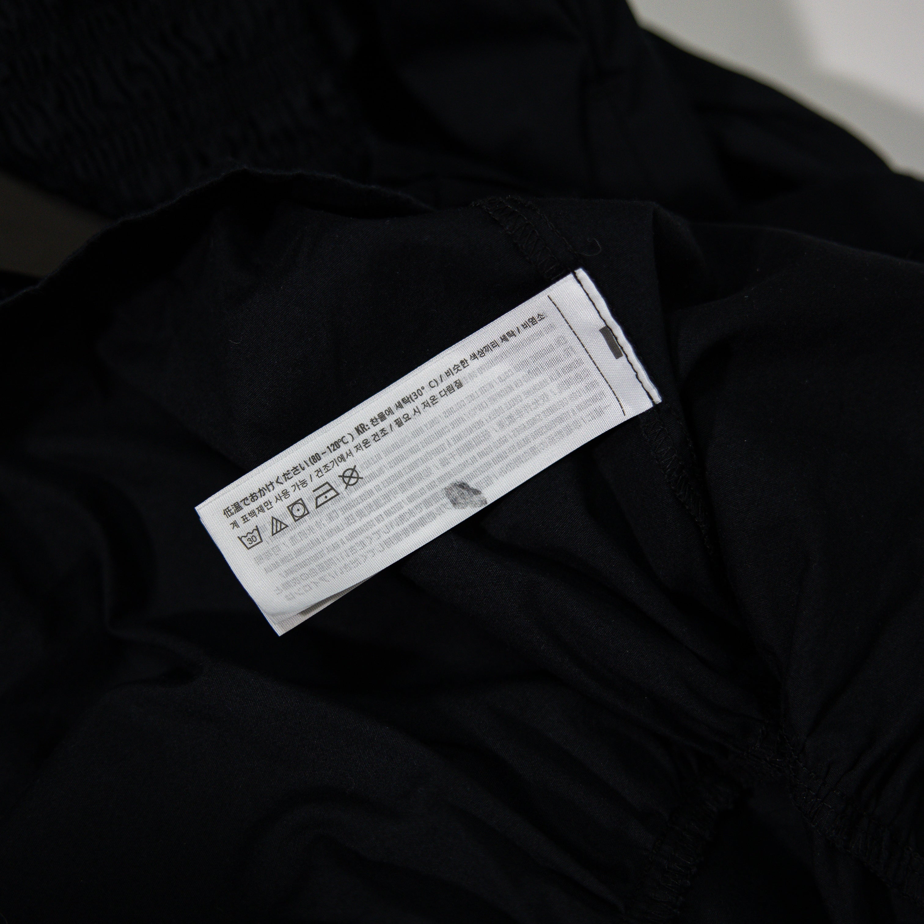 Abercrombie & Fitch Cotton Poplin Smocked Stretch Square Neck Maxi Dress Black S