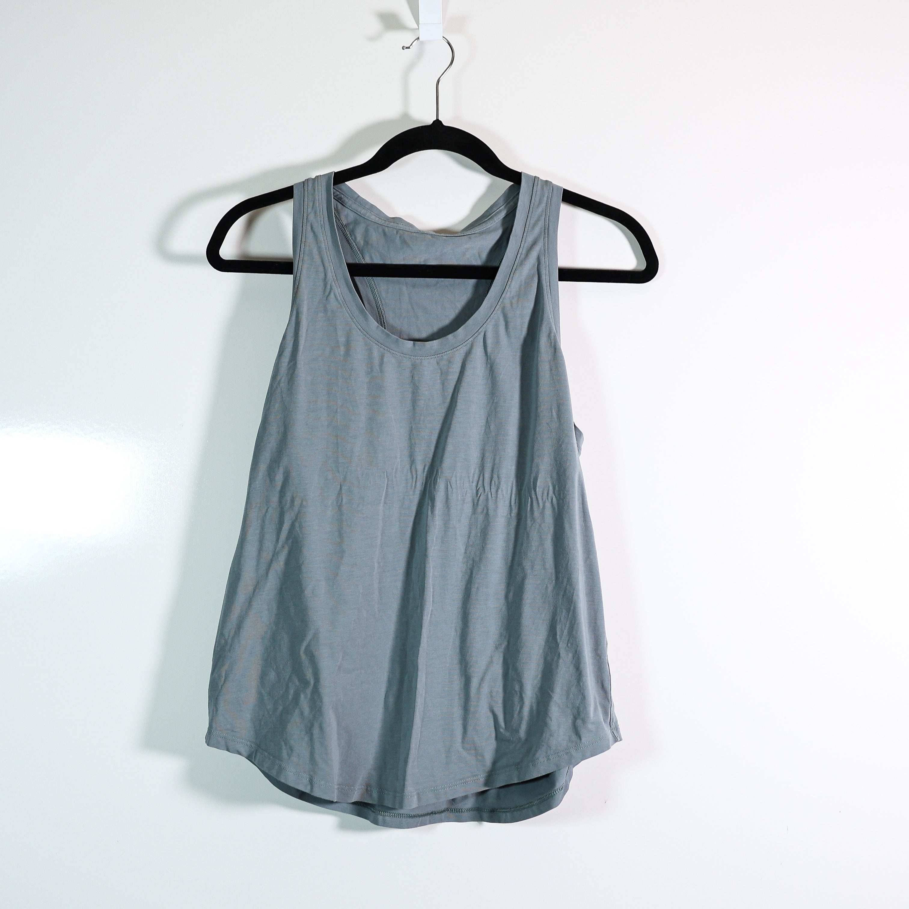 Lululemon Love Tank Racerback Sleeveless Athletic Work Out Top Blue Linen Medium
