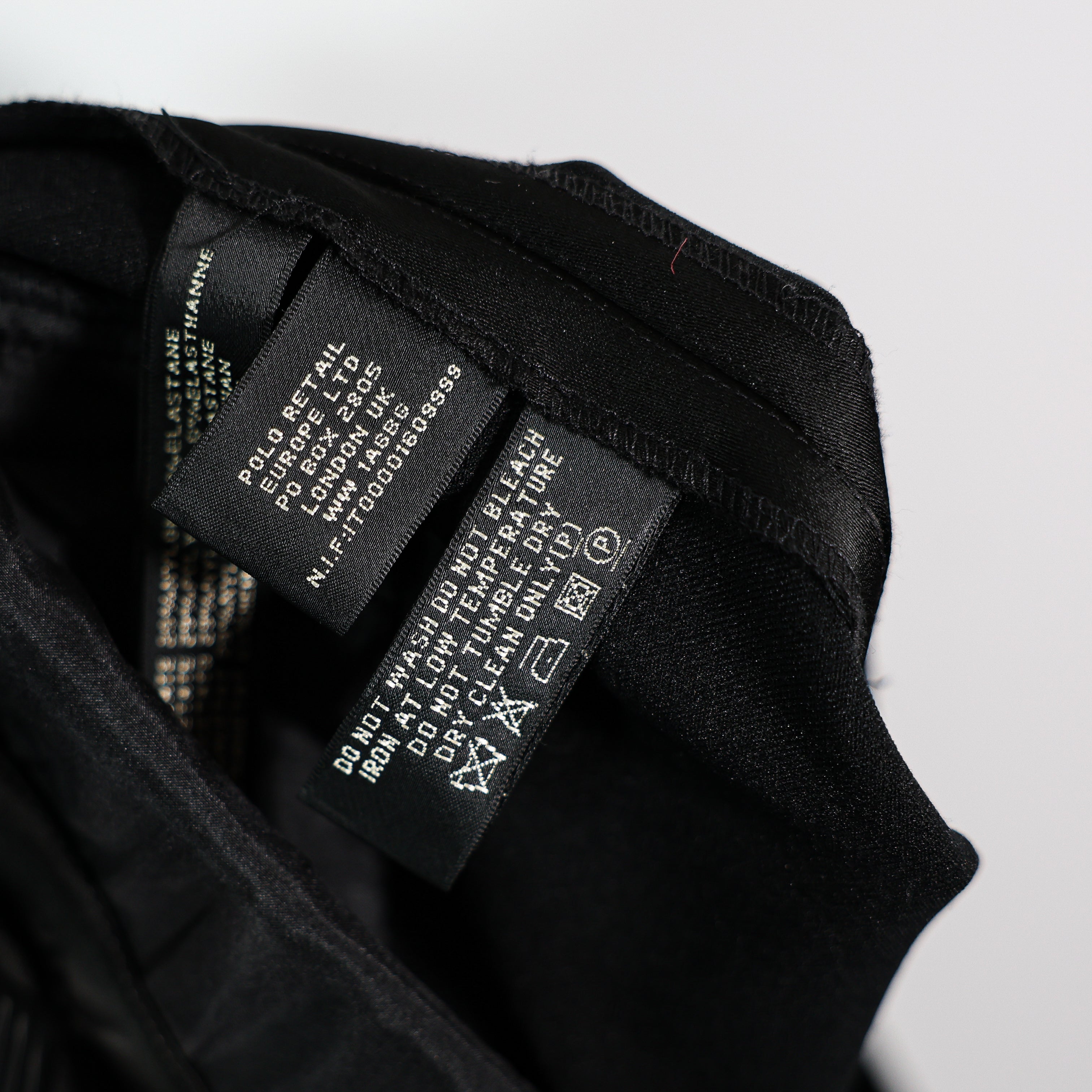 Ralph Lauren Black Label Women's Satin Mid Rise Skinny Trouser Slacks Pants 6