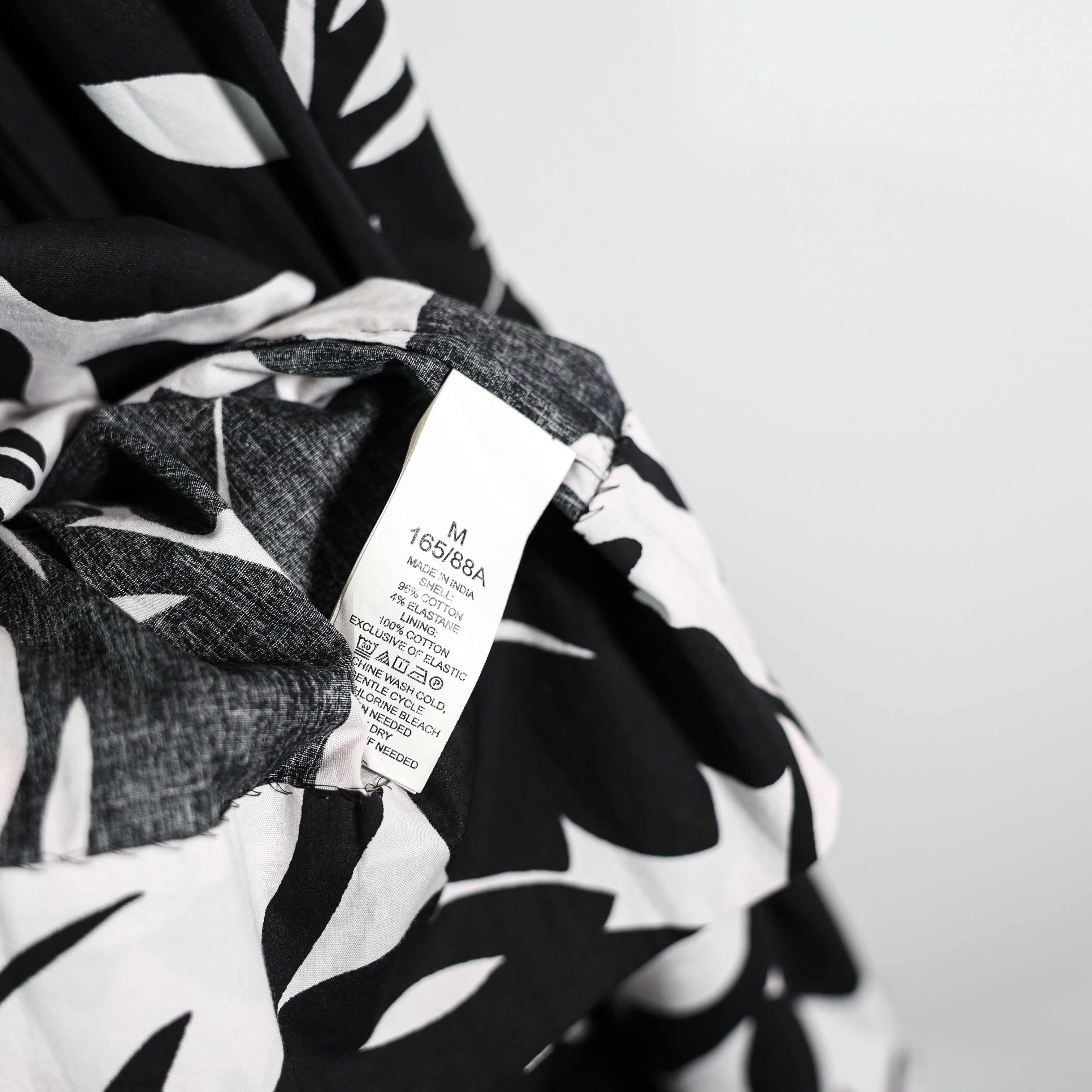 Kate Spade Cotton Poplin Floral Print Square Neck Tiered Midi Dress In Black M