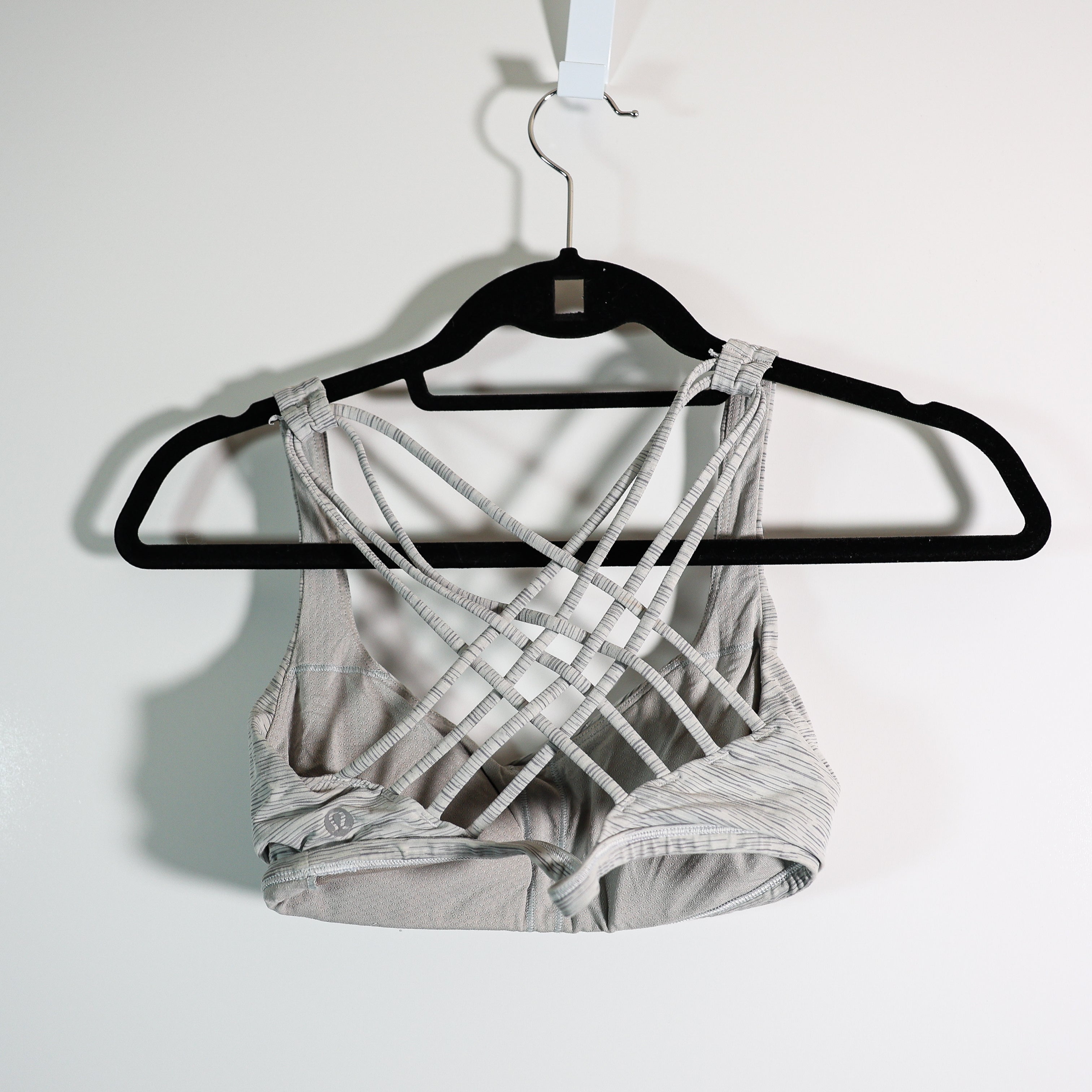 Lululemon Women's Free To Be Bra Wee Are From Space Nimbus Battleship Sports Bra