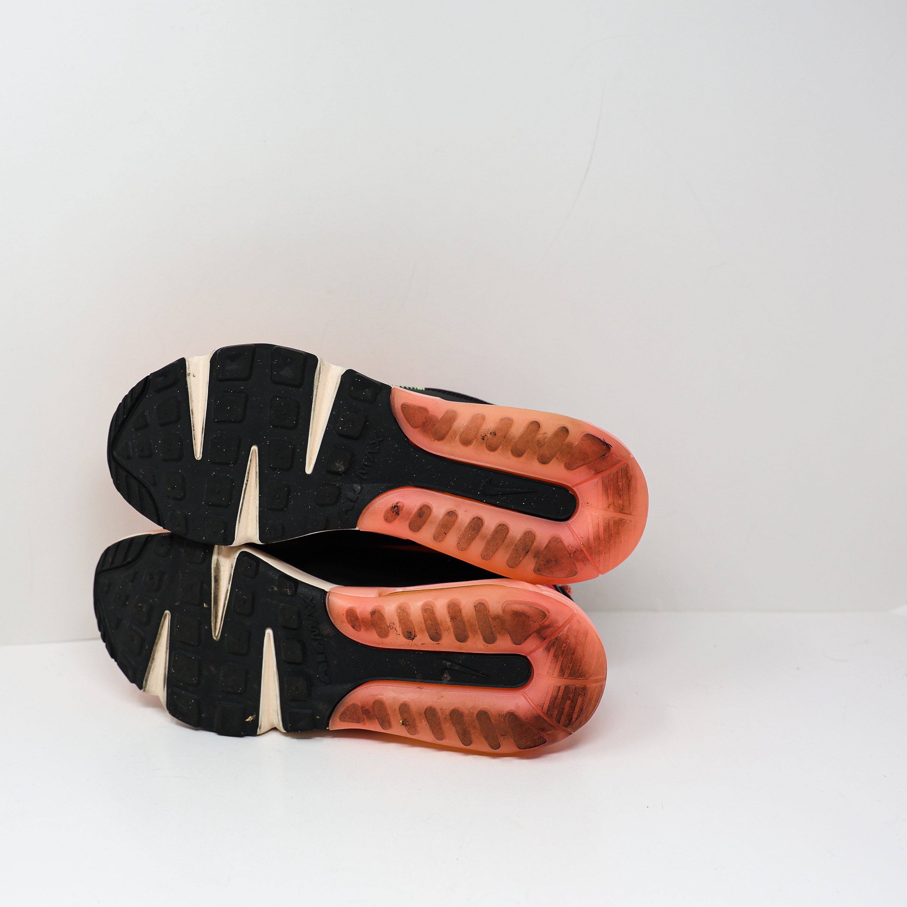 Nike Women's Air Max 2090 Low Top Lace Up Neon Highlighter Sneakers Shoes 8.5