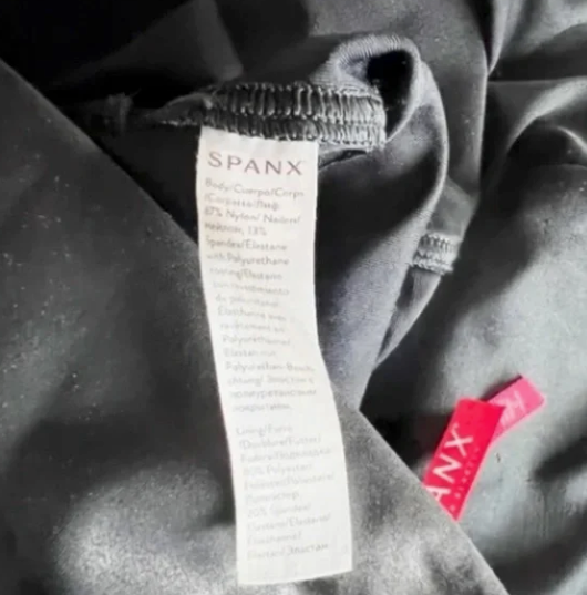 Spanx Faux Vegan Leather High Waisted Seamless Leggings Pants Black XL