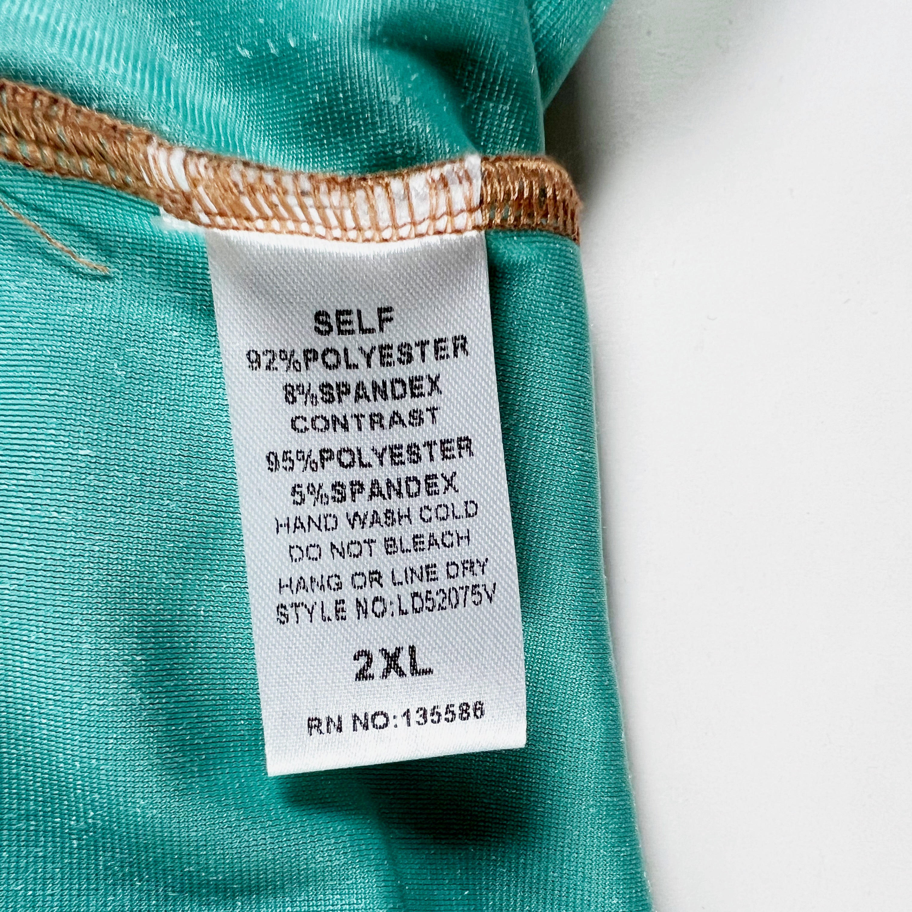 Vada Winter Rainbow Colorblock Velvet Velour Tiered Long Sleeve Midi Dress 2X