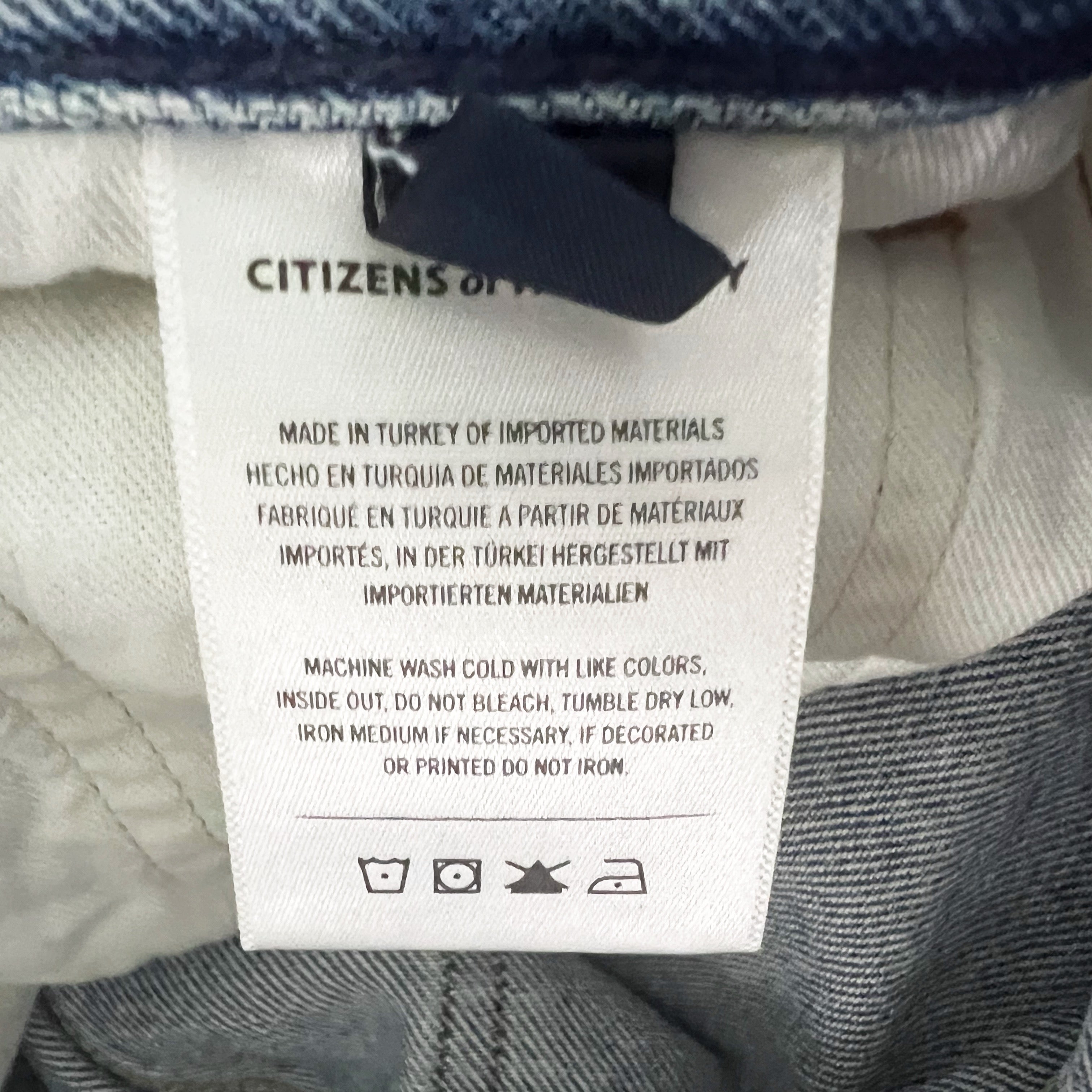 Citizens Of Humanity Libby Cotton High Waisted Bootcut Denim Jeans 26
