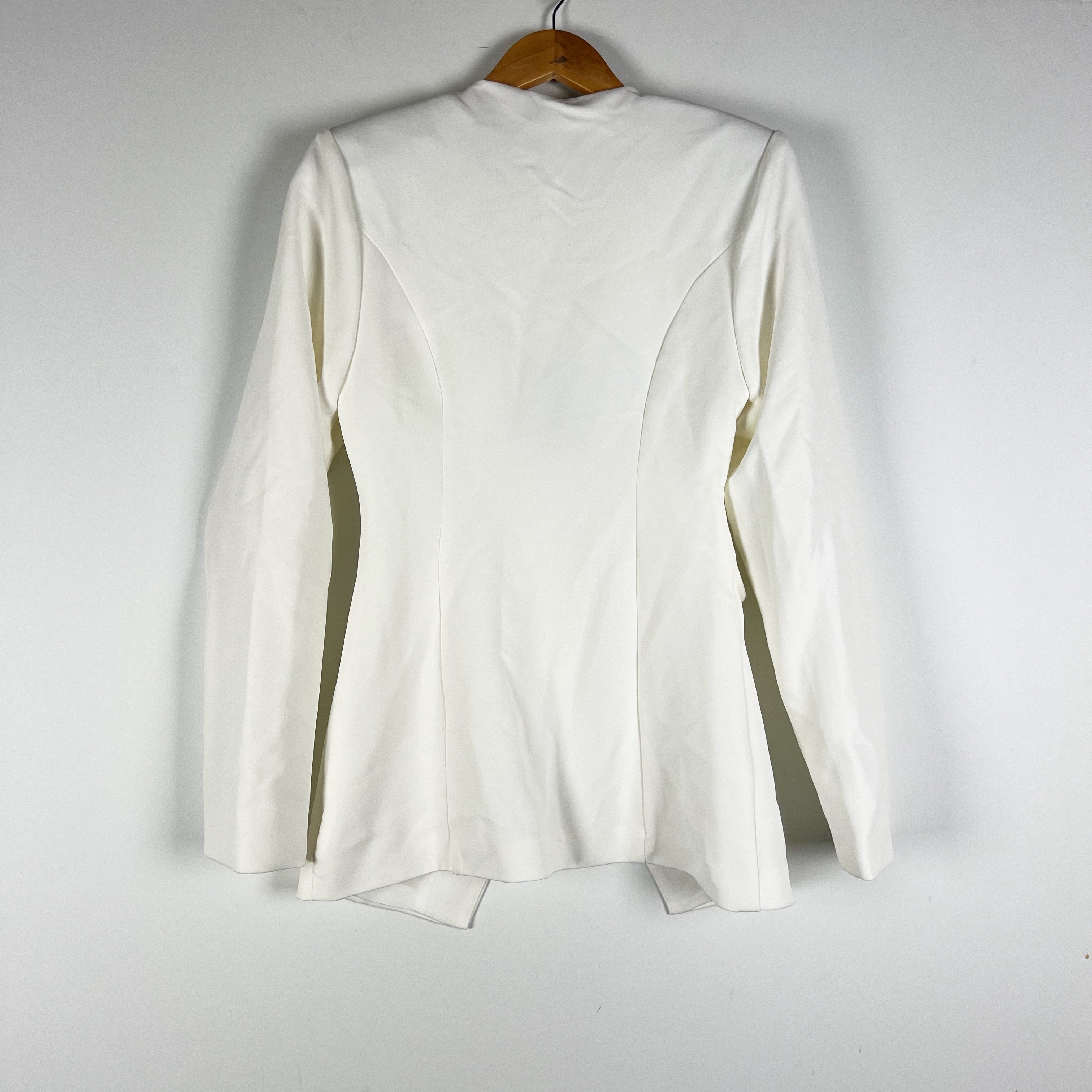 NEW All The Ways Isla Two Button Structured Blazer Jacket White XXS