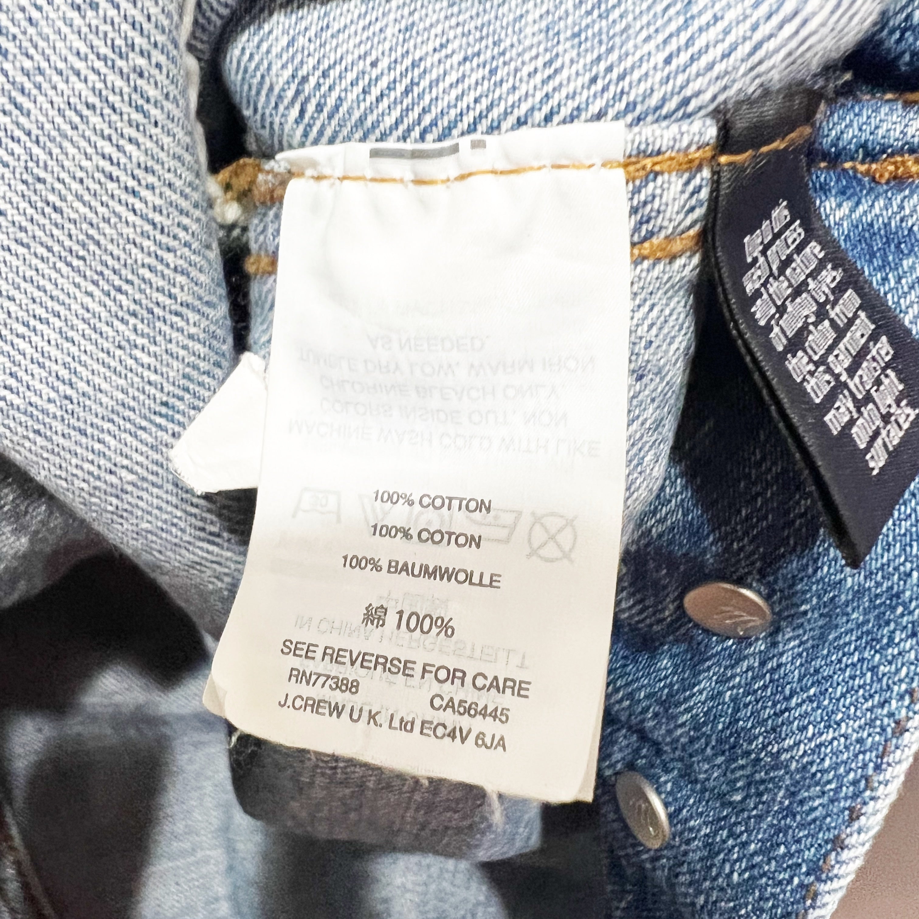 Madewell The Oversized Cotton Collared Denim Jean Jacket Capstone Wash Blue S