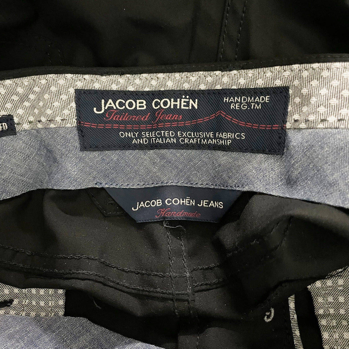 Jacob Cohen Men's Made In Italy Wool Mid Rise Straight Leg Trouser Dress Pants