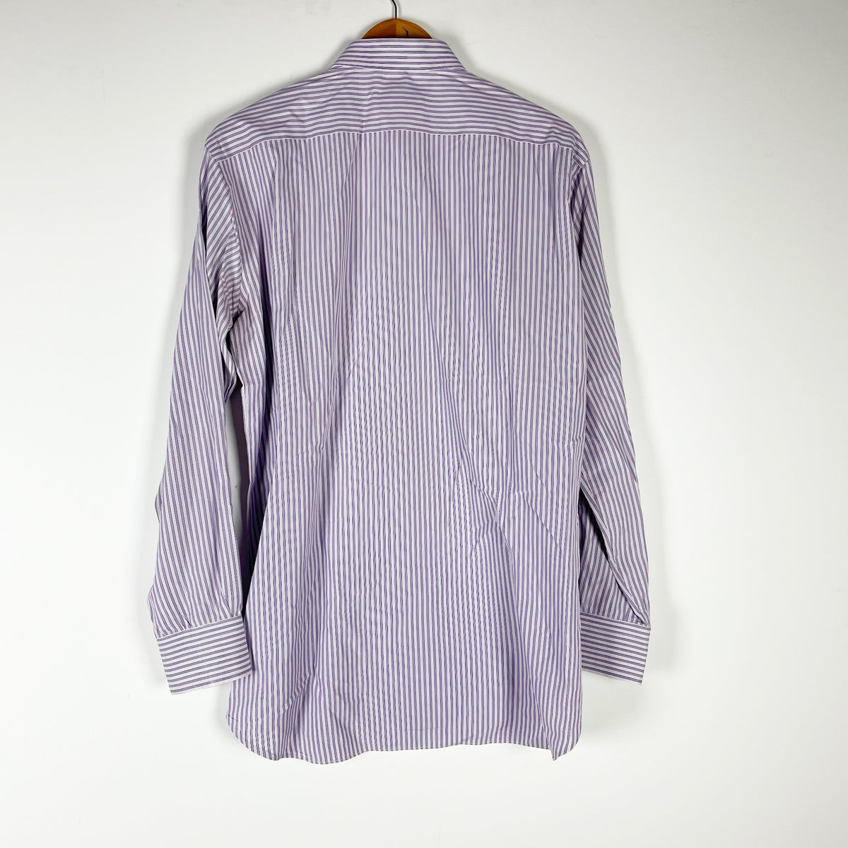 Brioni x Neiman Marcus Italy Cotton Long Sleeve Button Down Dress Shirt Purple
