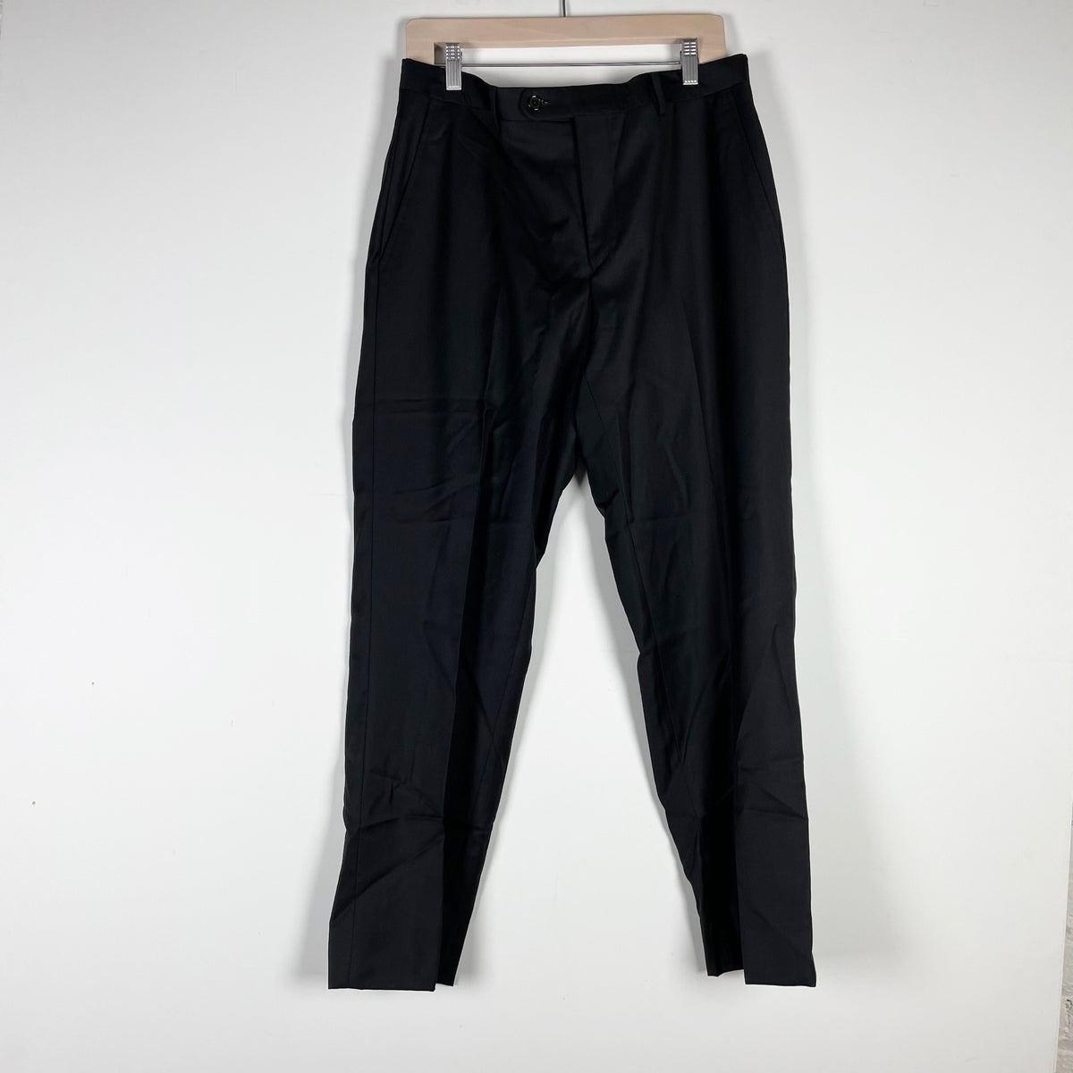 Loro Piana x Neiman Marcus Men's Made In Italy Trouser Suit Pants Black 34