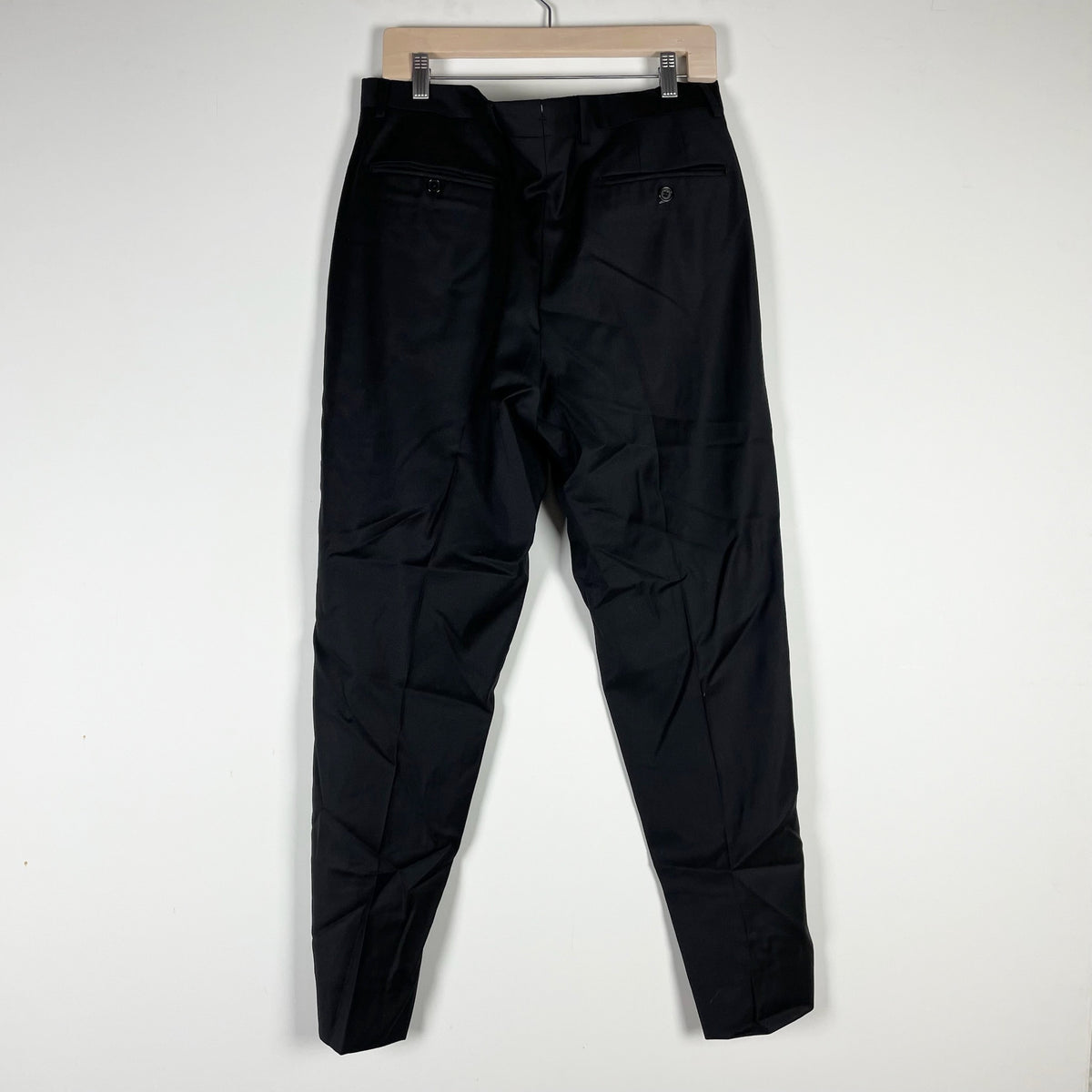 Loro Piana x Neiman Marcus Men's Made In Italy Trouser Suit Pants Black 34