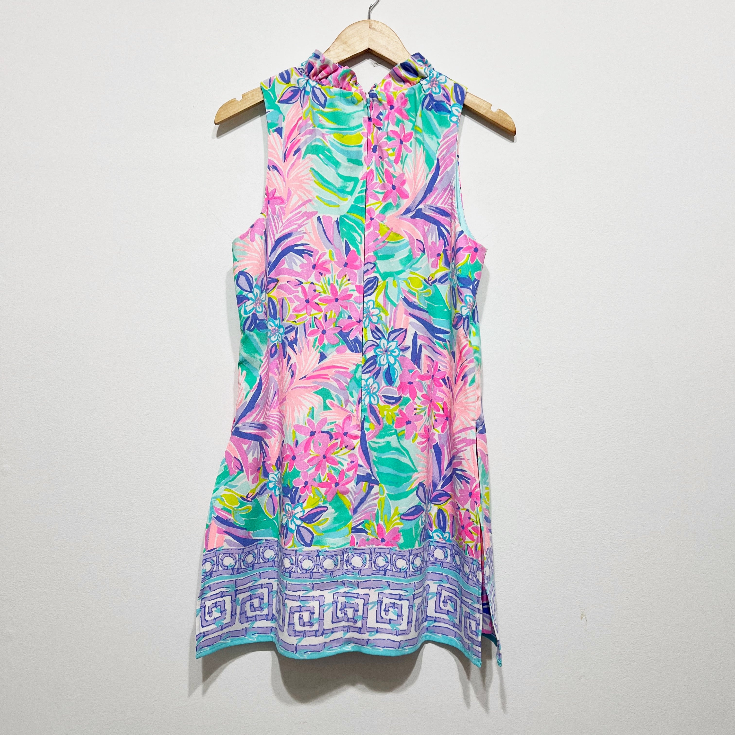 NEW Lilly Pulitzer Adalina Mini Romper Dress It Was All A Dream Engineered 8