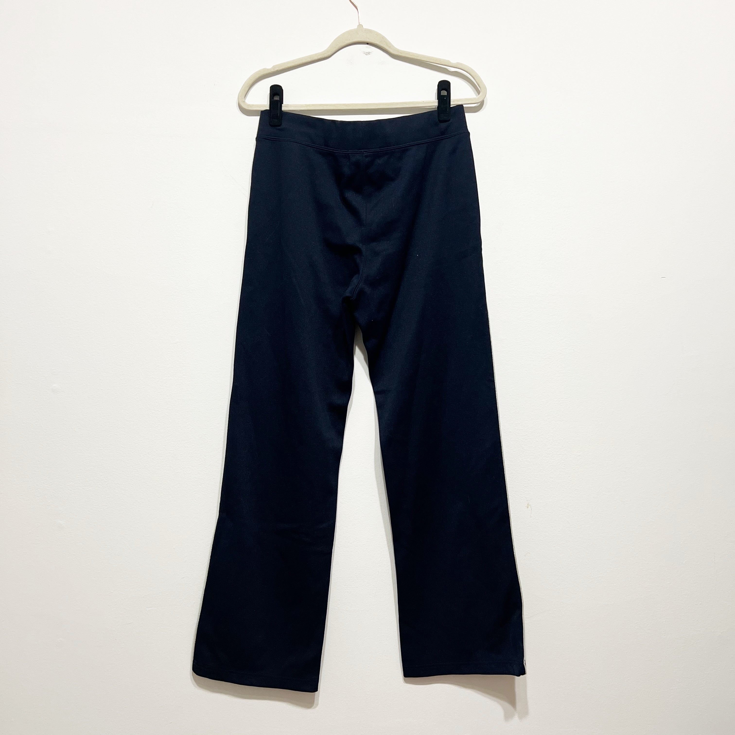 NEW Ralph Lauren Women's L-RL Straight Leg Track Lounge Trouser Pants Blue White