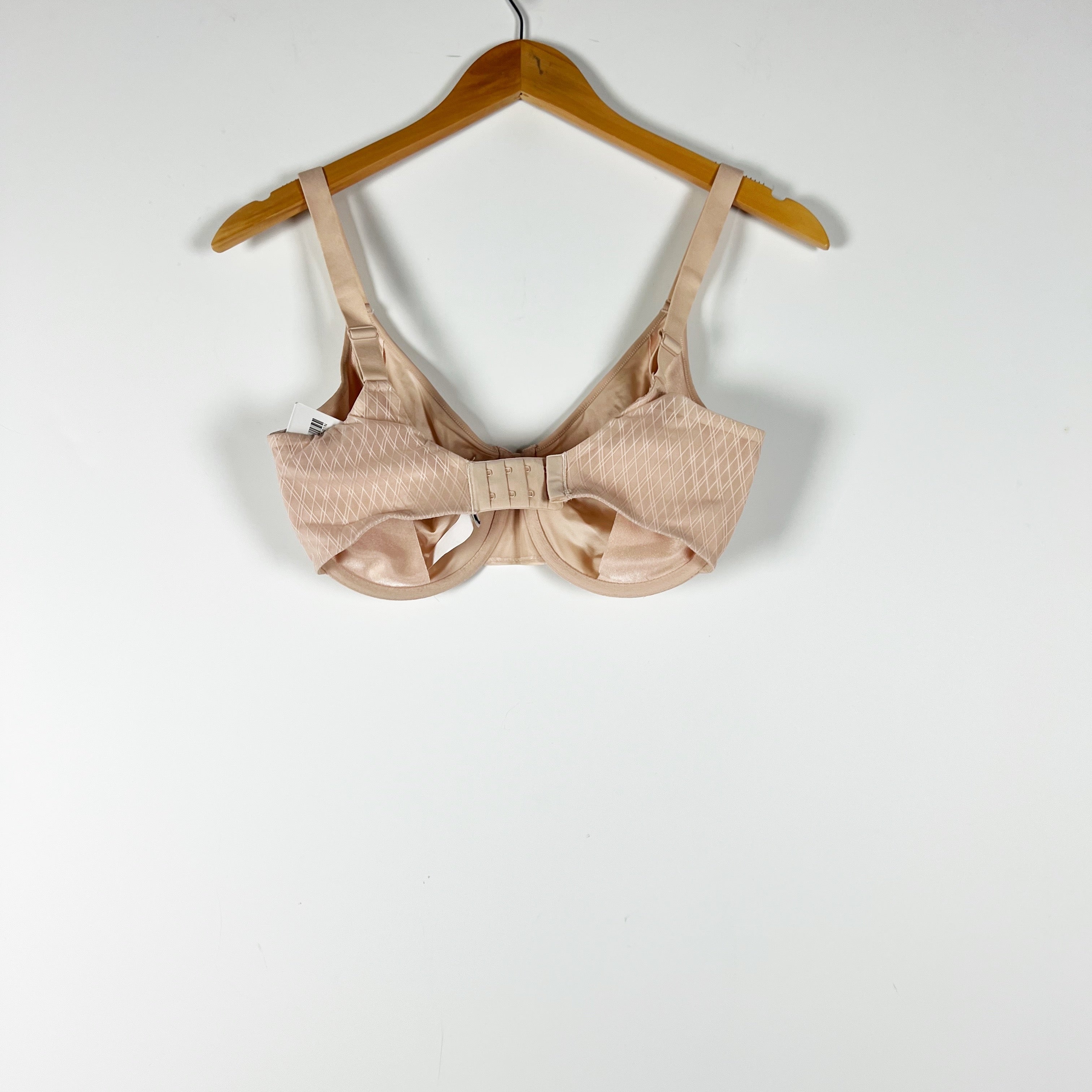 NEW Chantelle Smooth Lines Back Smoothing Minimizer Bra Nude Blush 32DDDD