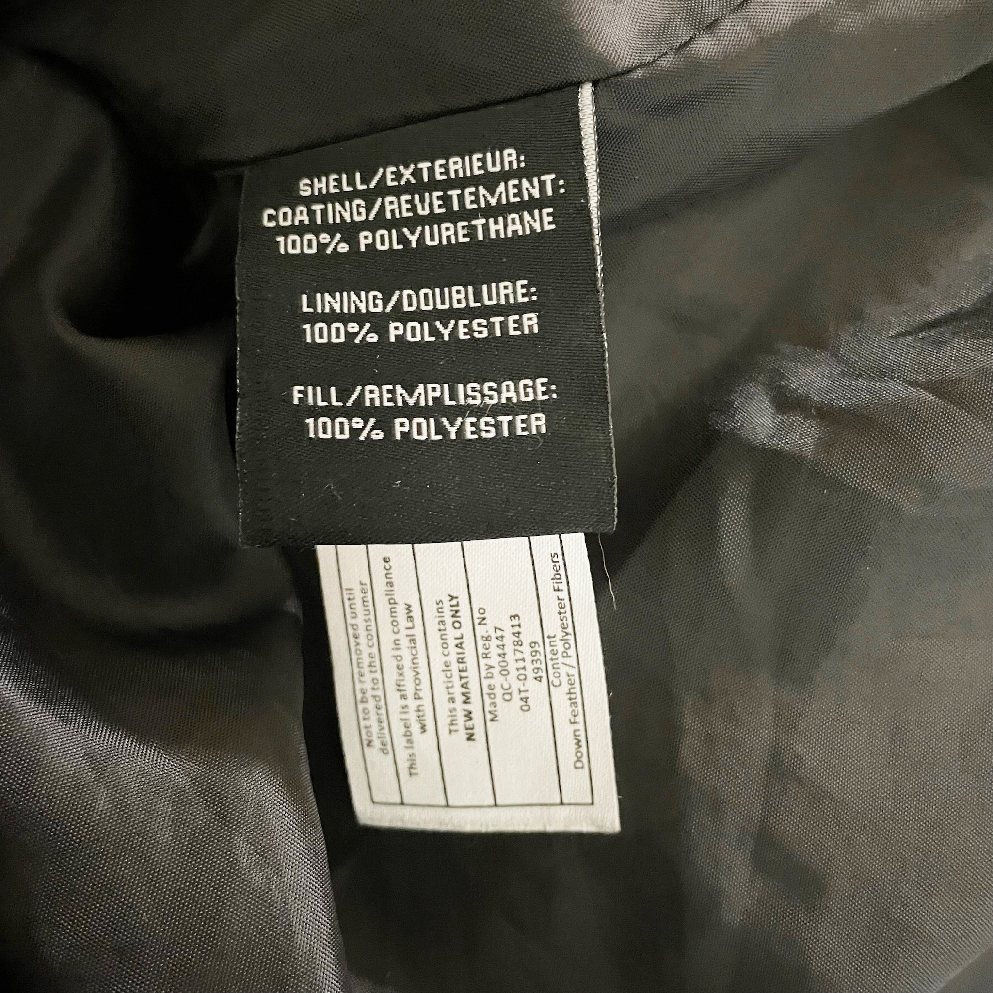 Bagatelle NYC Faux Vegan Leather Quilted Puffer Snap Button Jacket Black M