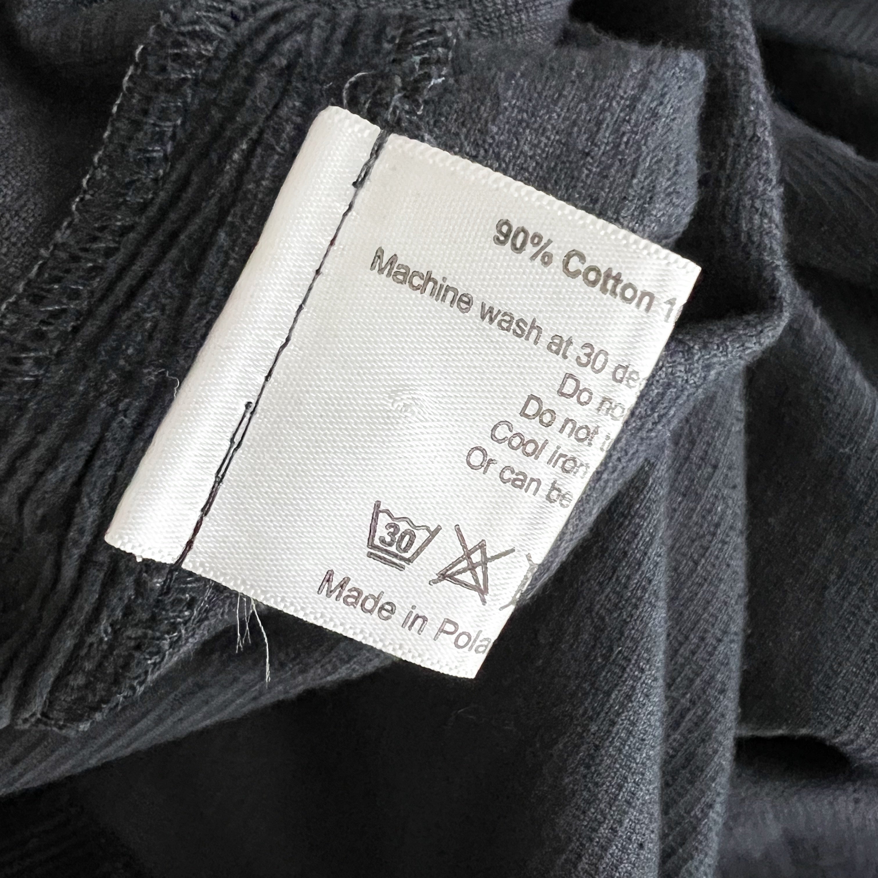 Eskandar Small Cord A Line Pleated Corduroy Velvet Velour Button Jacket Black