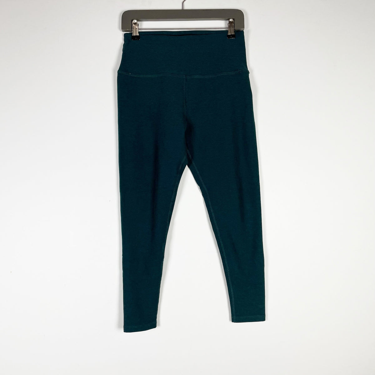 Beyond Yoga Women's High Rise Ankle Crop Ultra Soft Leggings Emerald Green XL