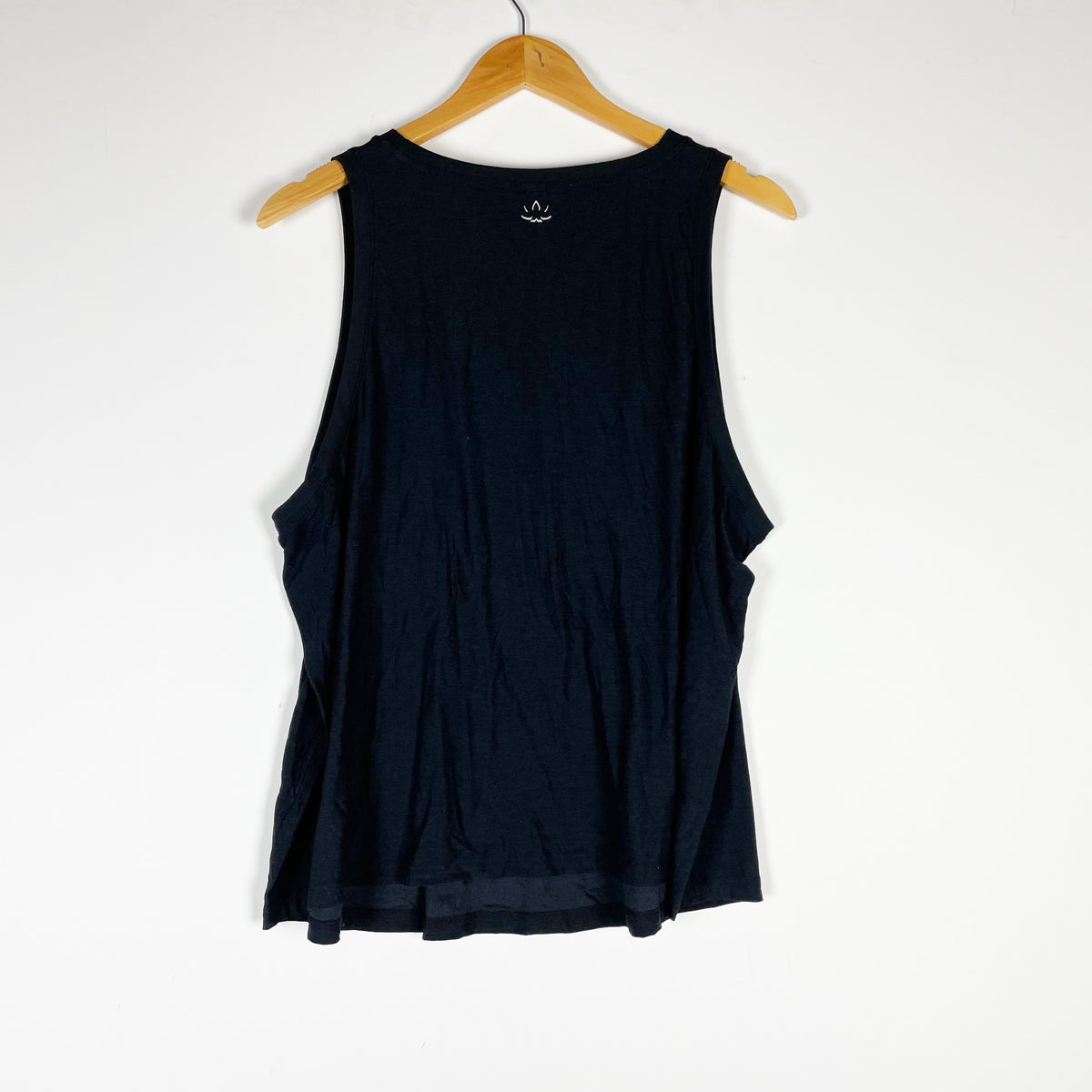 Beyond Yoga Women's Scoop Neck Sleeveless Athletic Work Out Tank Top Black 1X