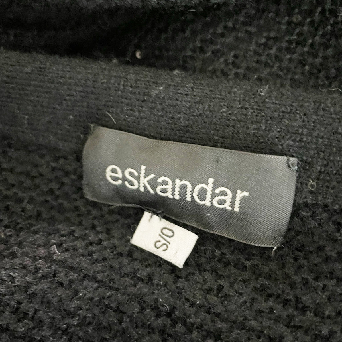 Eskandar Cashmere Silk Knit Stretch Sequin Sparkle Embellished Cardigan Sweater