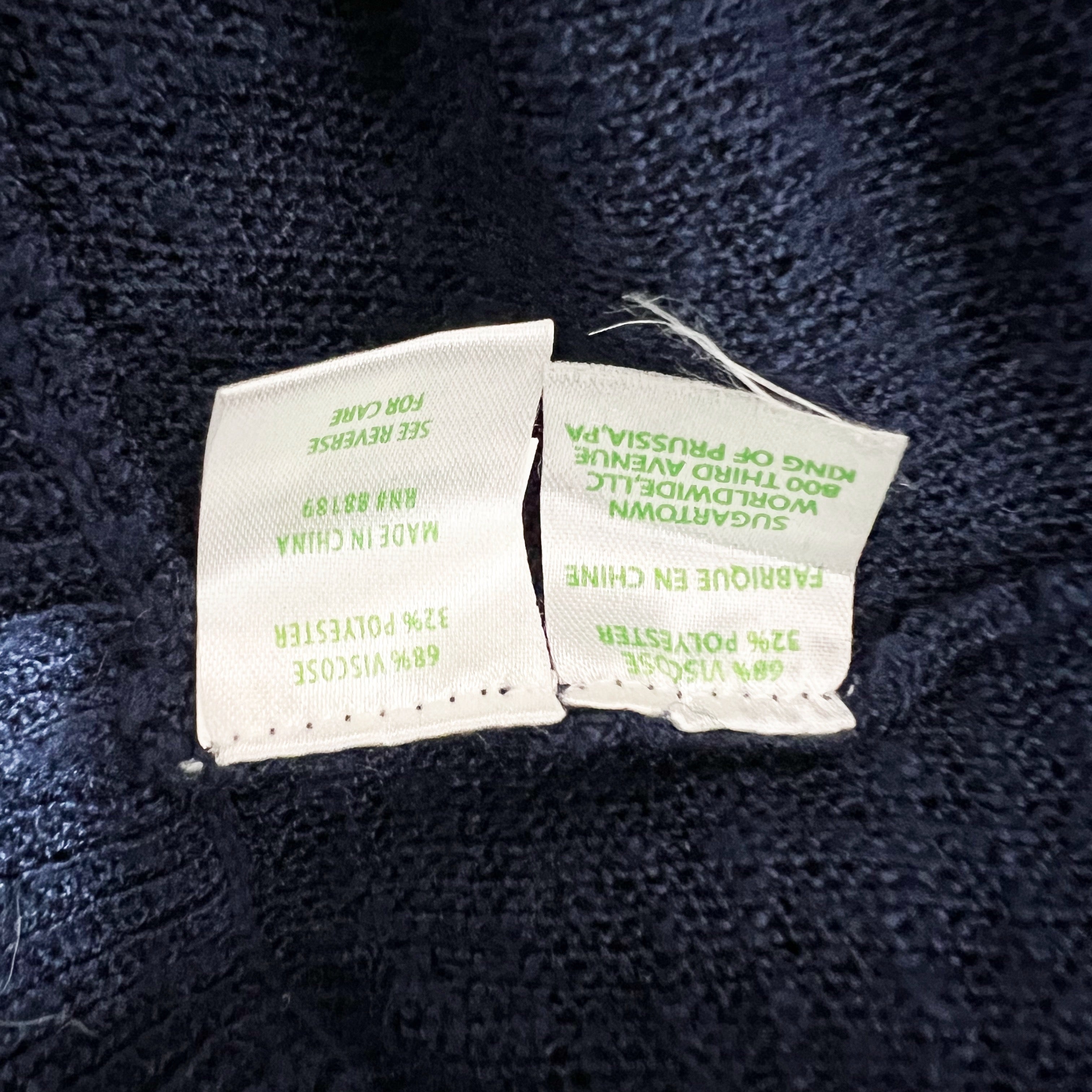 Lilly Pulitzer Amalie Knit Open Front Circle Hem Cardigan Sweater True Navy Blue