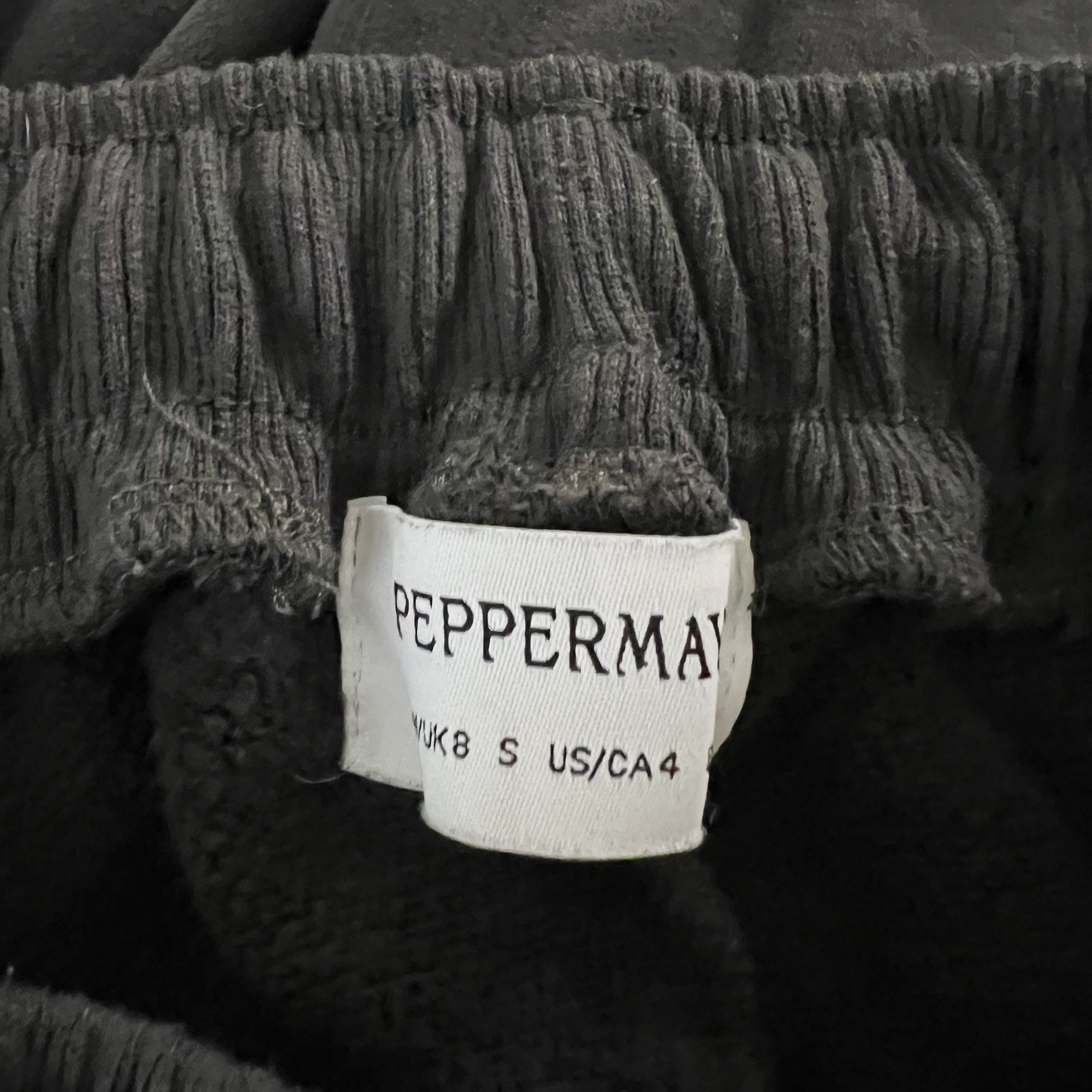 Peppermayo Women's Signature Logo Embroidered Cotton Terry Lined Sweatpants 4