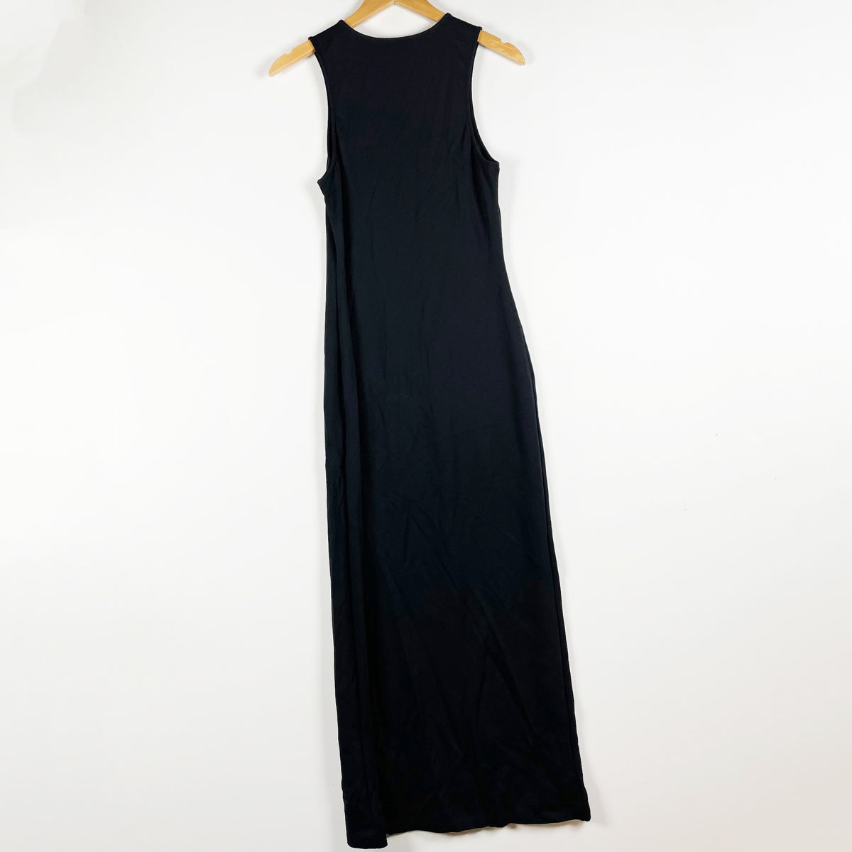Staud Women's Scoop Neck Sleeveless Jersey Stretch Knit Pullover Midi Dress S