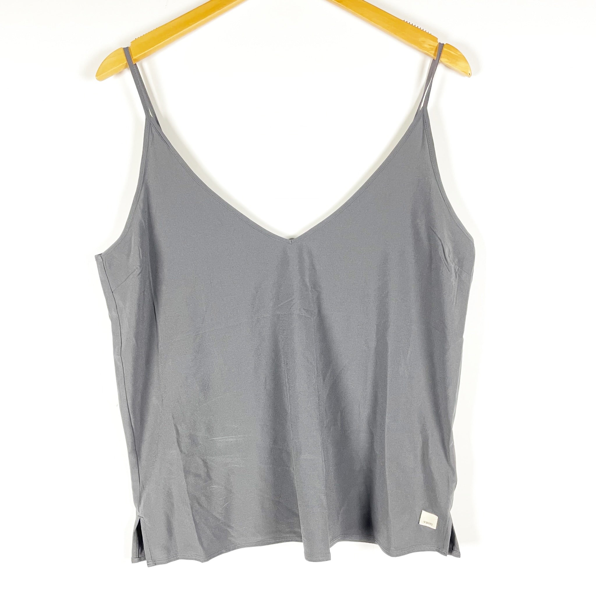Vuori Women's Villa Stretch V Neck Lightweight Camisole Tank Top Black Medium