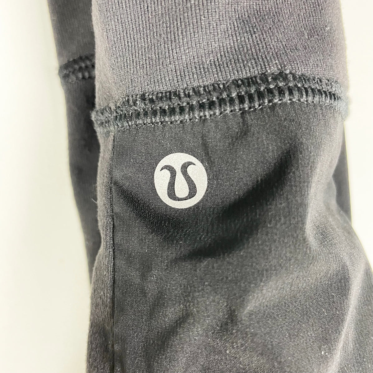 Lululemon Women's Run Fast Convertible Glove Mittens Black Reflective