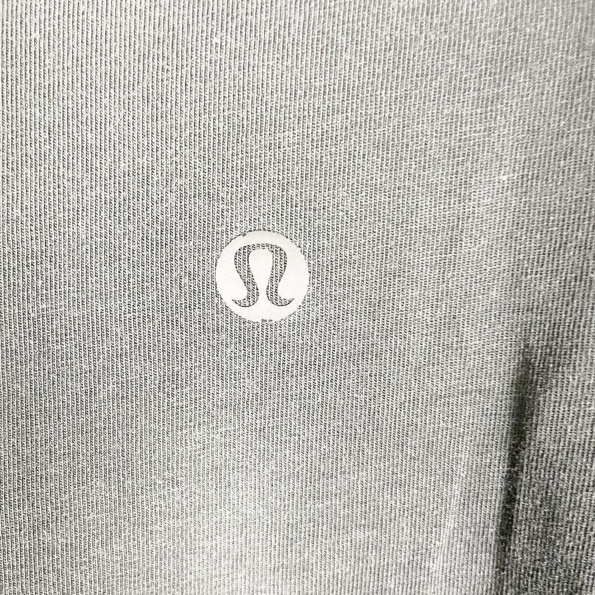 Lululemon Women's Cotton Crew Neck Long Sleeve Tee Shirt Solid Black M