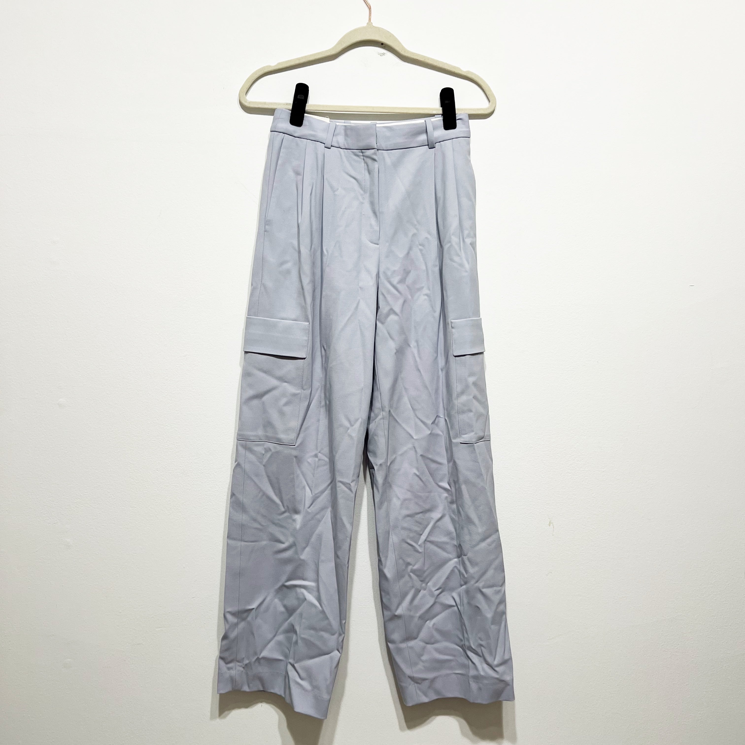 NEW Babaton Aritzia Spotlight Cargo Multi Pocket Straight Leg Trouser Pants 2