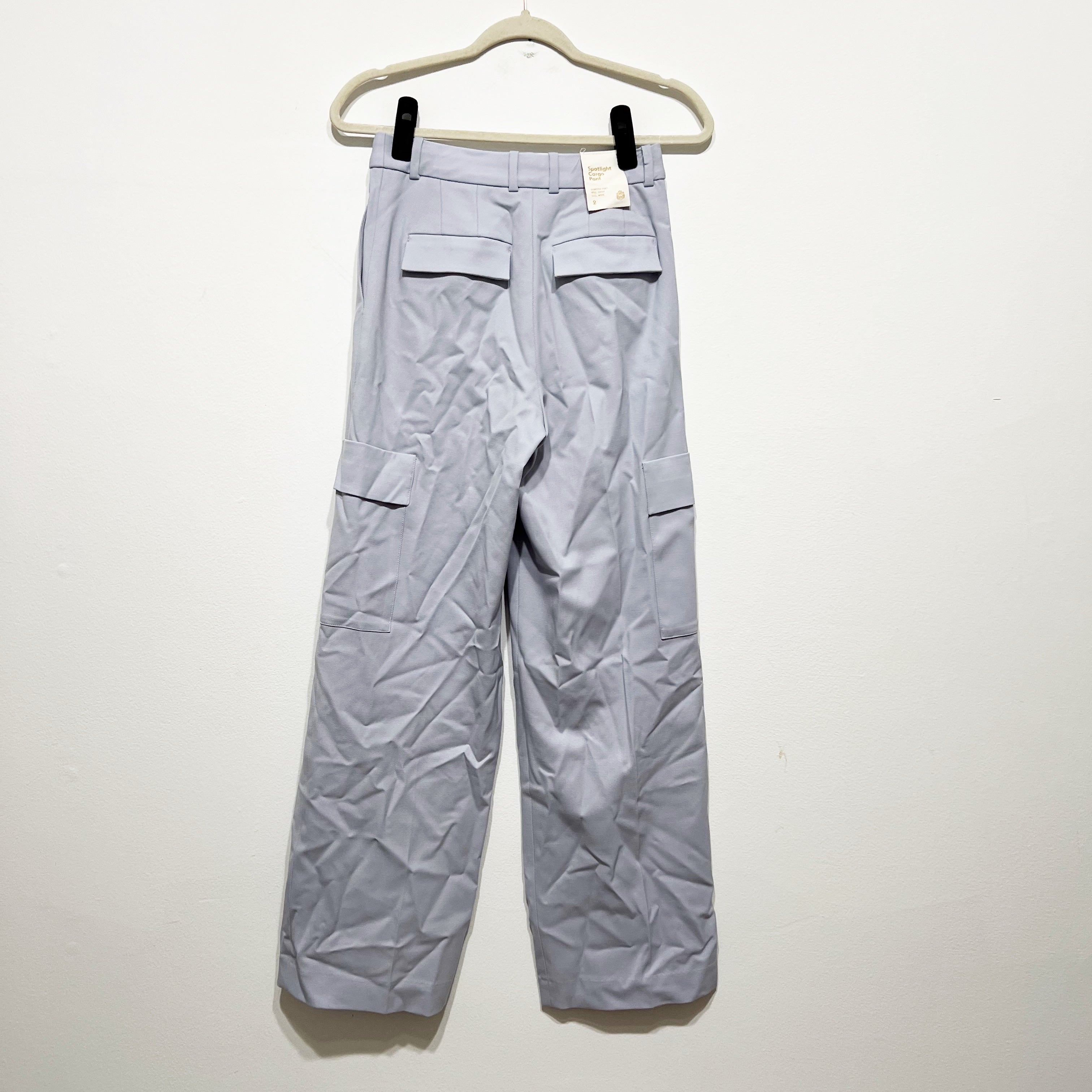 NEW Babaton Aritzia Spotlight Cargo Multi Pocket Straight Leg Trouser Pants 2