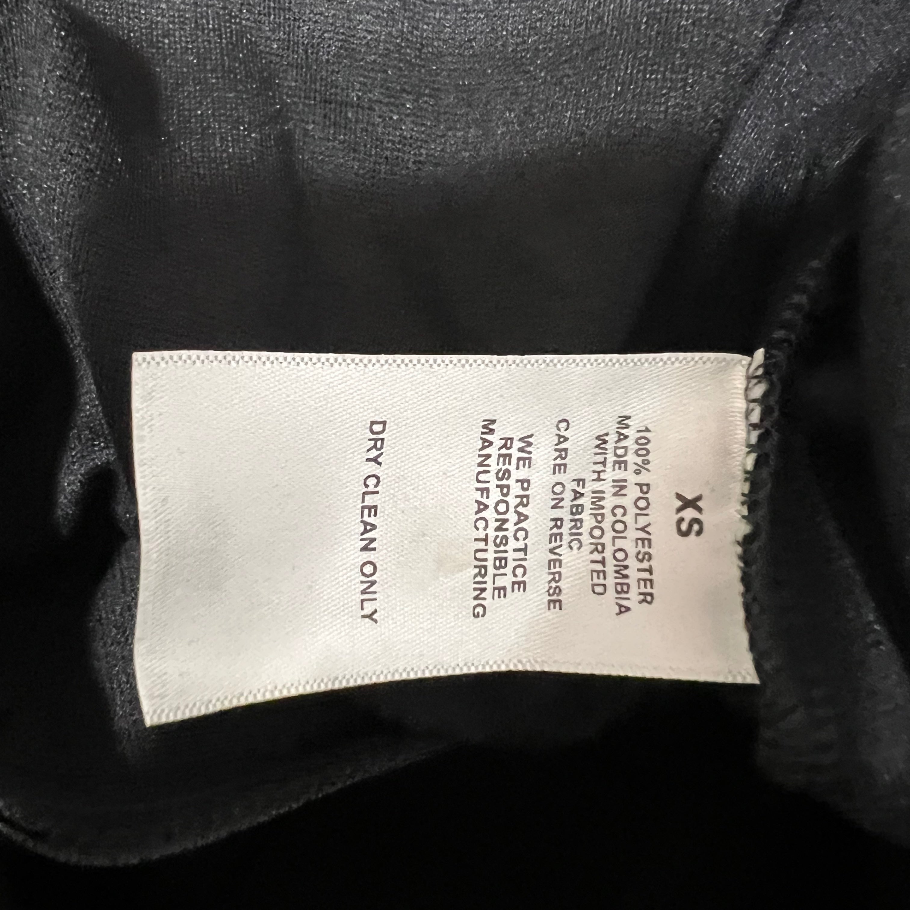 Nonchalant Label Jaleen Stretch Knit Puff Sleeve V Neck Jumpsuit Catsuit Black