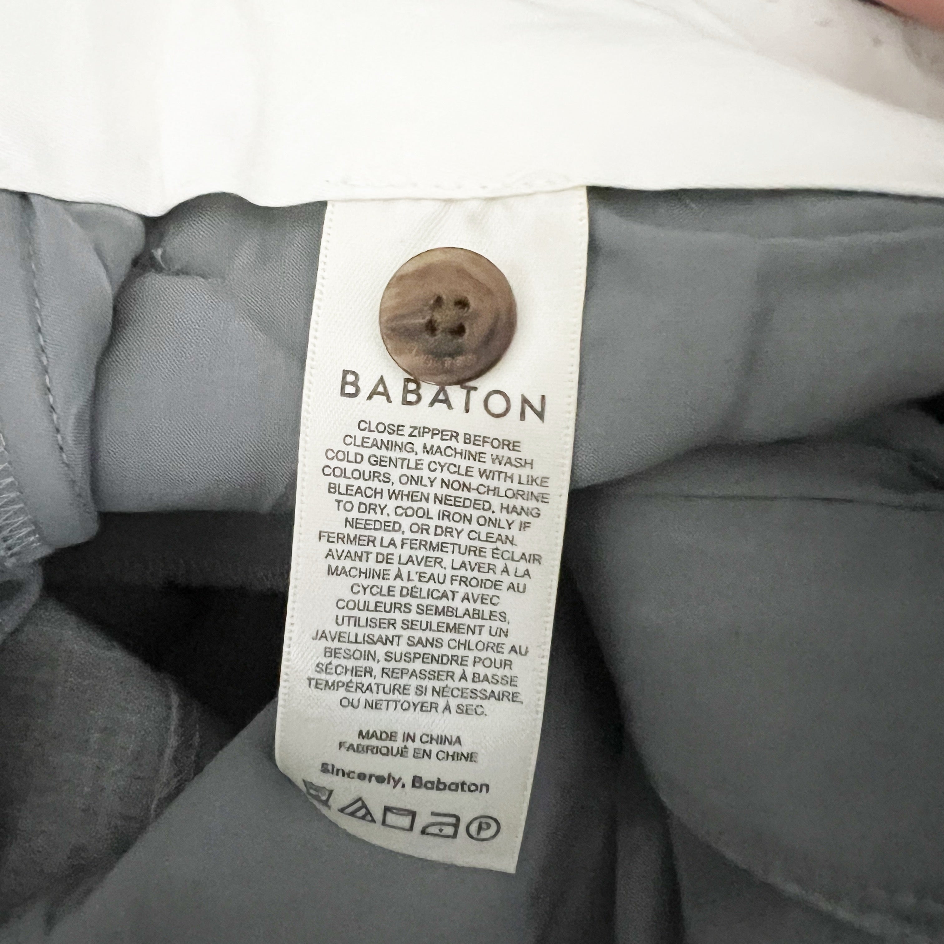 NEW Babaton Aritzia Chisel High Rise Mini Wool Twill Skirt Heather Gray 2