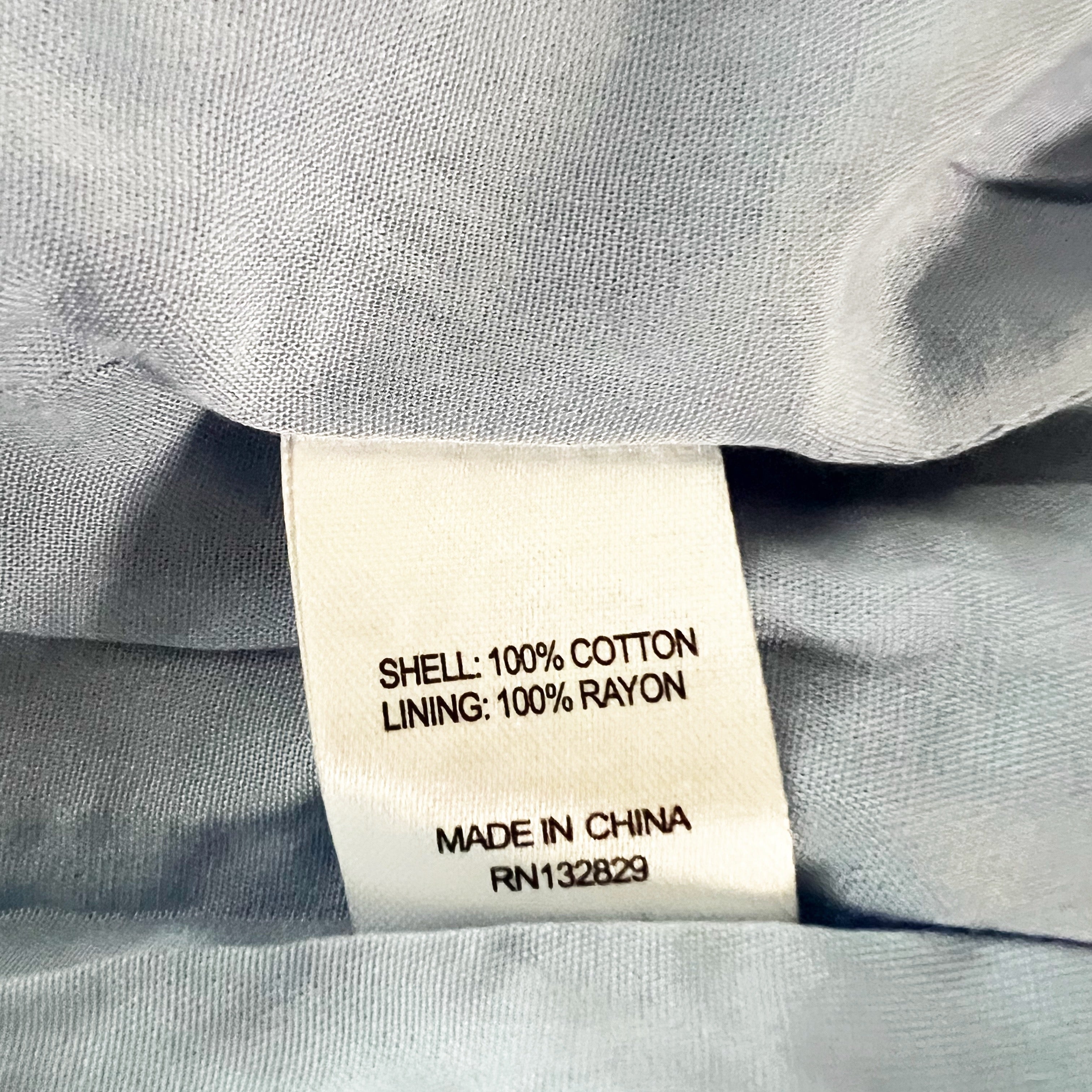 Majorelle Peanut Cotton Eyelet Lace Ruffle Wrap Straight Midi Skirt Bluebird XS