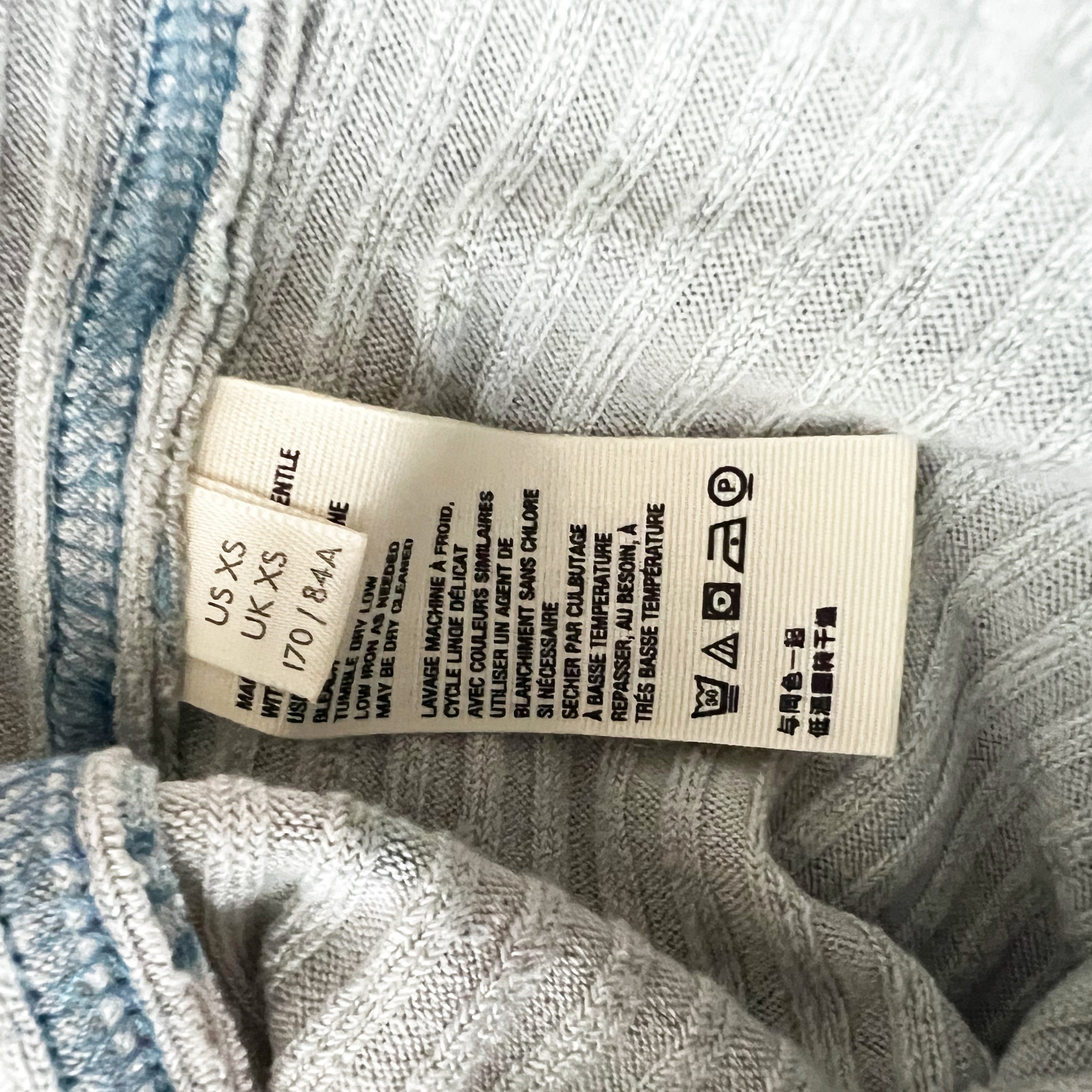 Free People Layer Me Floral Print Ribbed Henley Shirt Sweater Top In Grey Combo