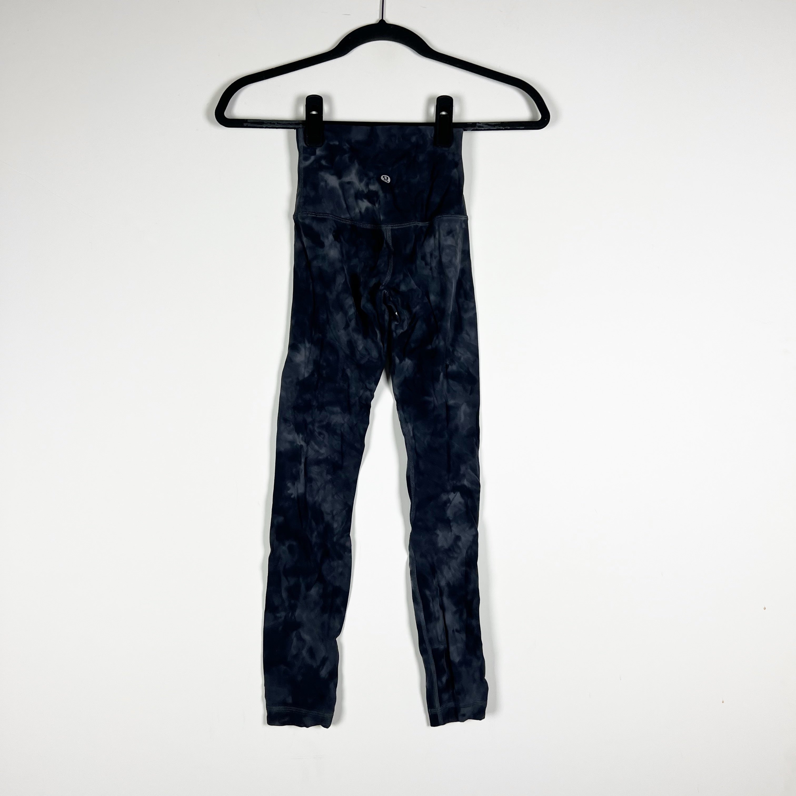 Lululemon Align High-Rise Pant Leggings Diamond Dye Silver Blue Tidewater Teal 0