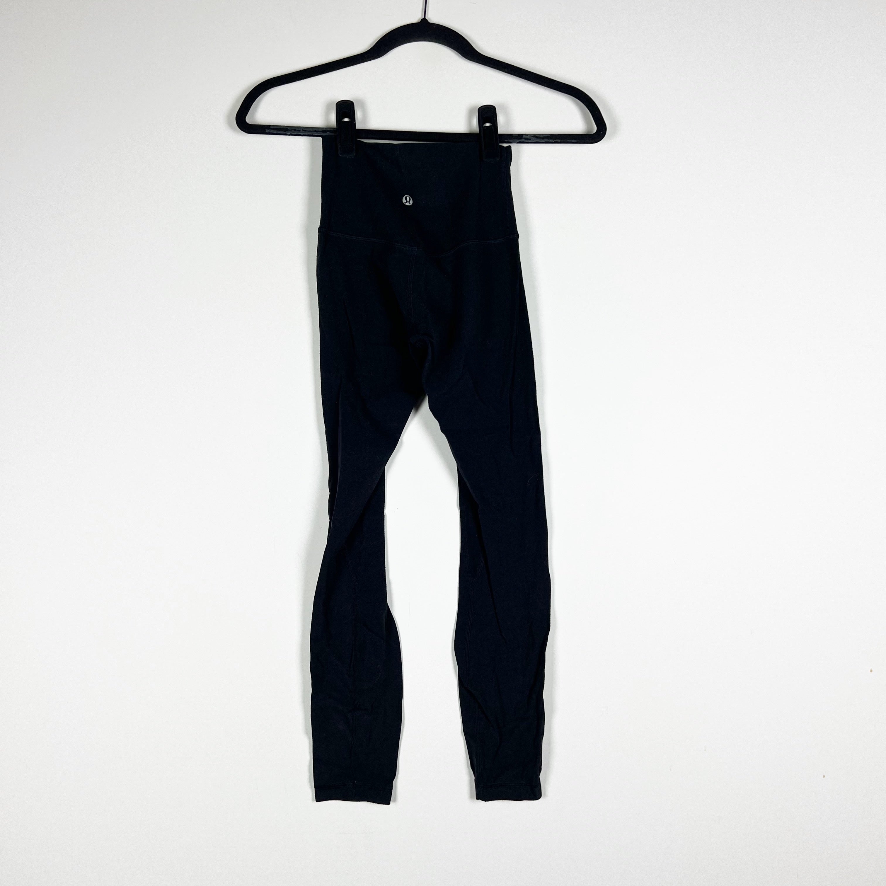 Lululemon Women's Align High Rise Athletic Work Out Pant Leggings Solid Black 0