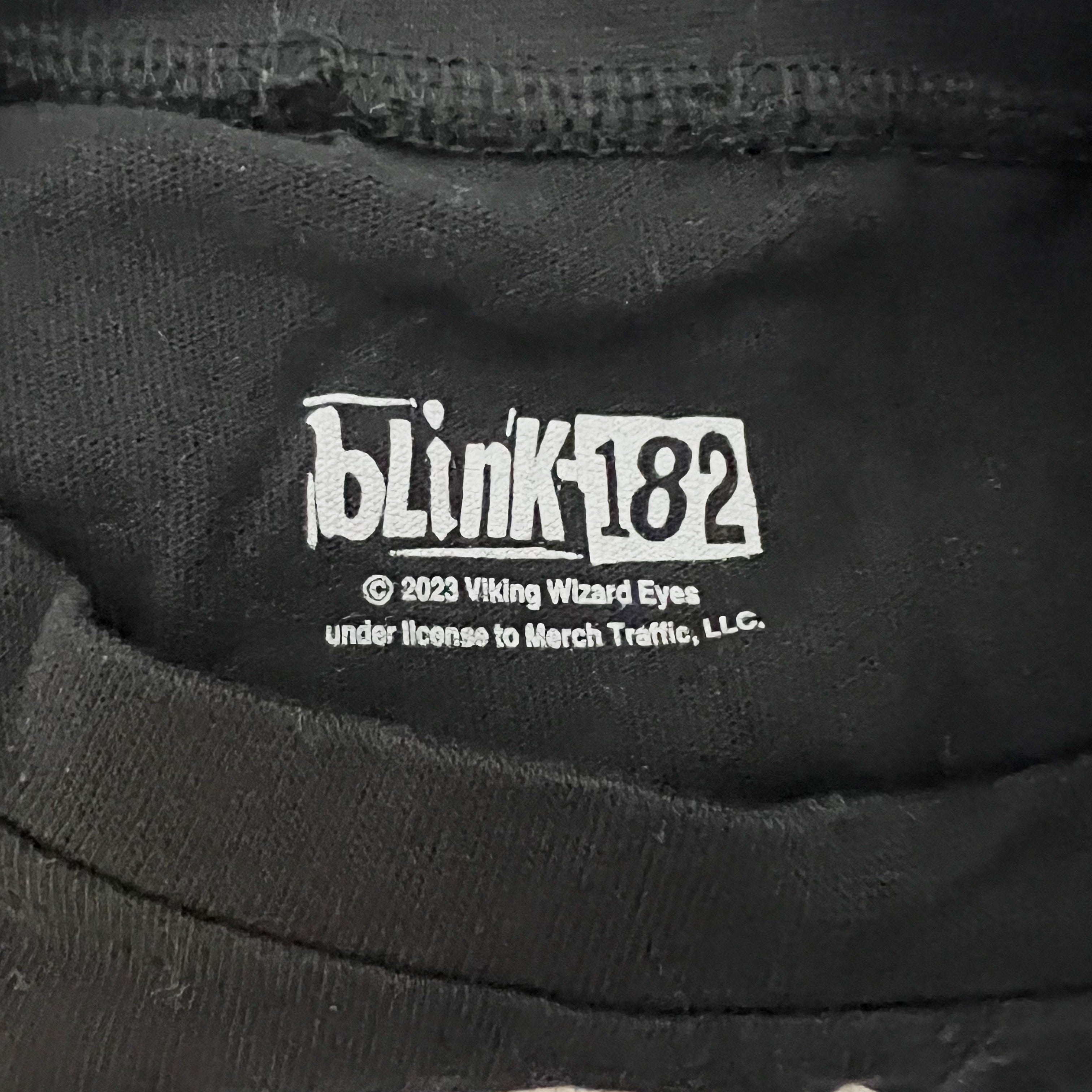 Blink 182 Sunflower Graphic Print Pattern Cotton Short Sleeve Tee Shirt 10