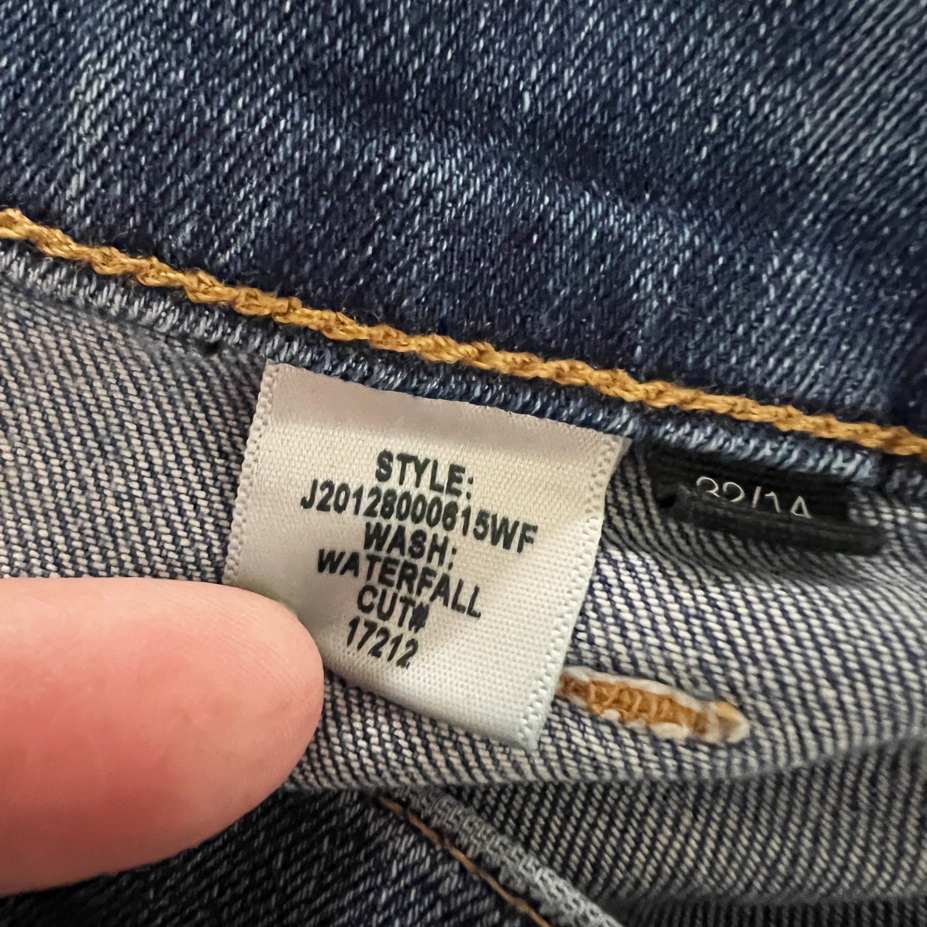 Veronica Beard Florence Flare Cotton Stretch High Waisted Rise Denim Jeans 32