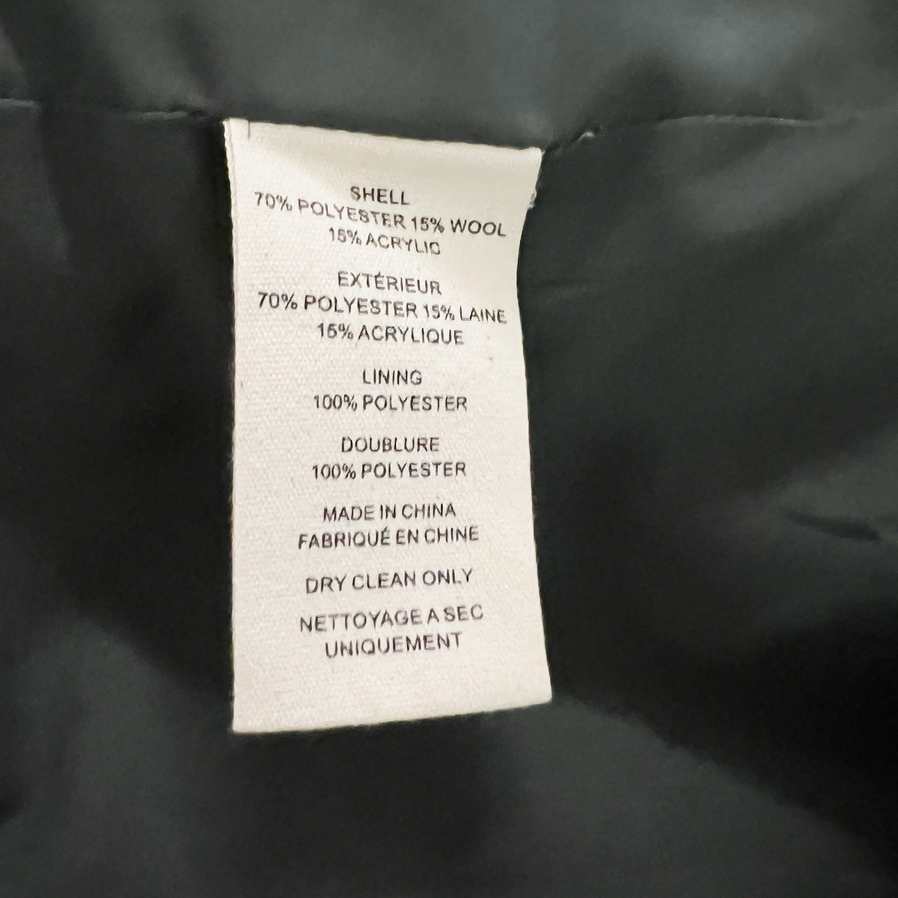 L'Agence Women's Brooke Double-Breasted Crop Wool blend Woven Blazer Jacket 12