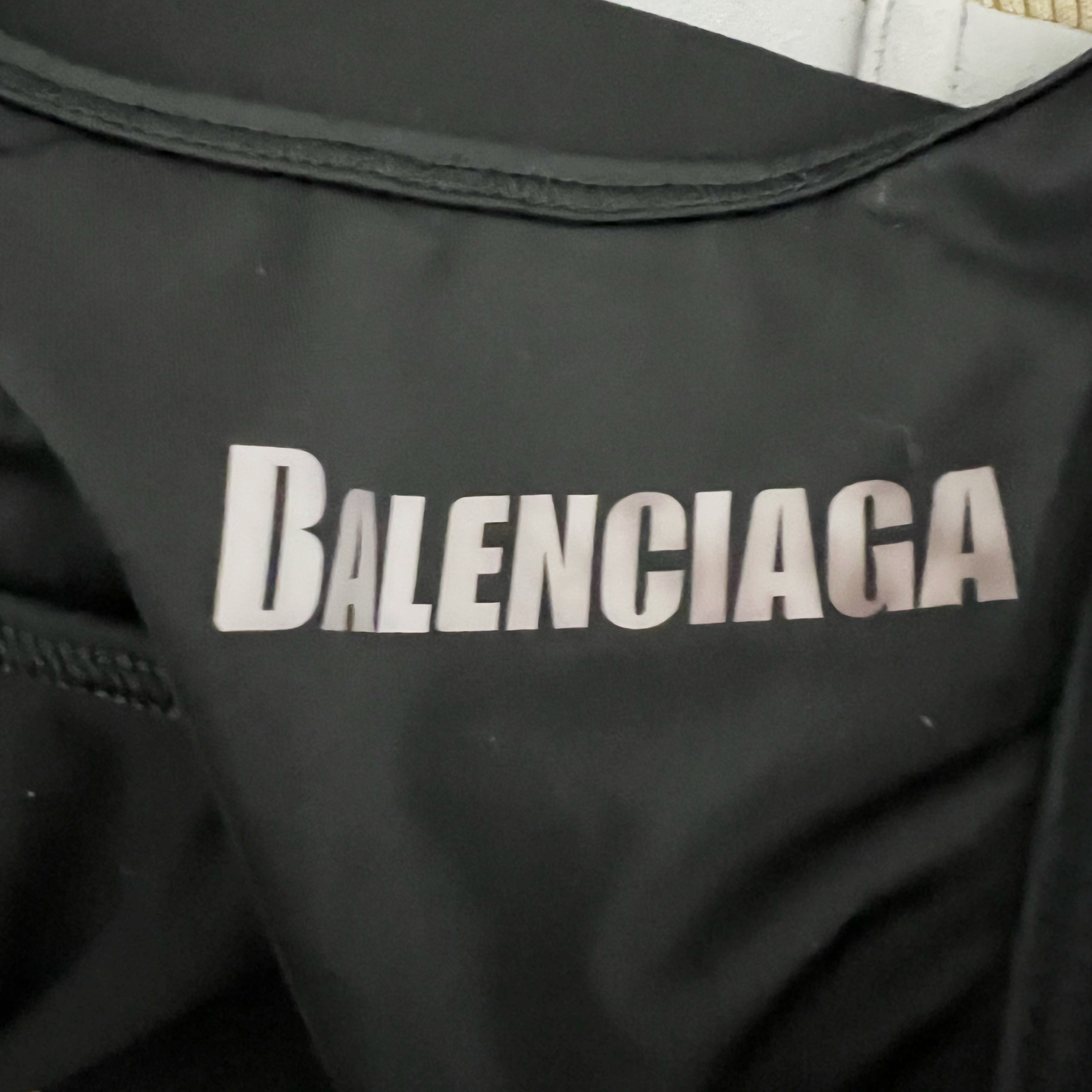 Balenciaga Activewear Racerback Sleeveless Athletic Work Out Sports Bra Black M