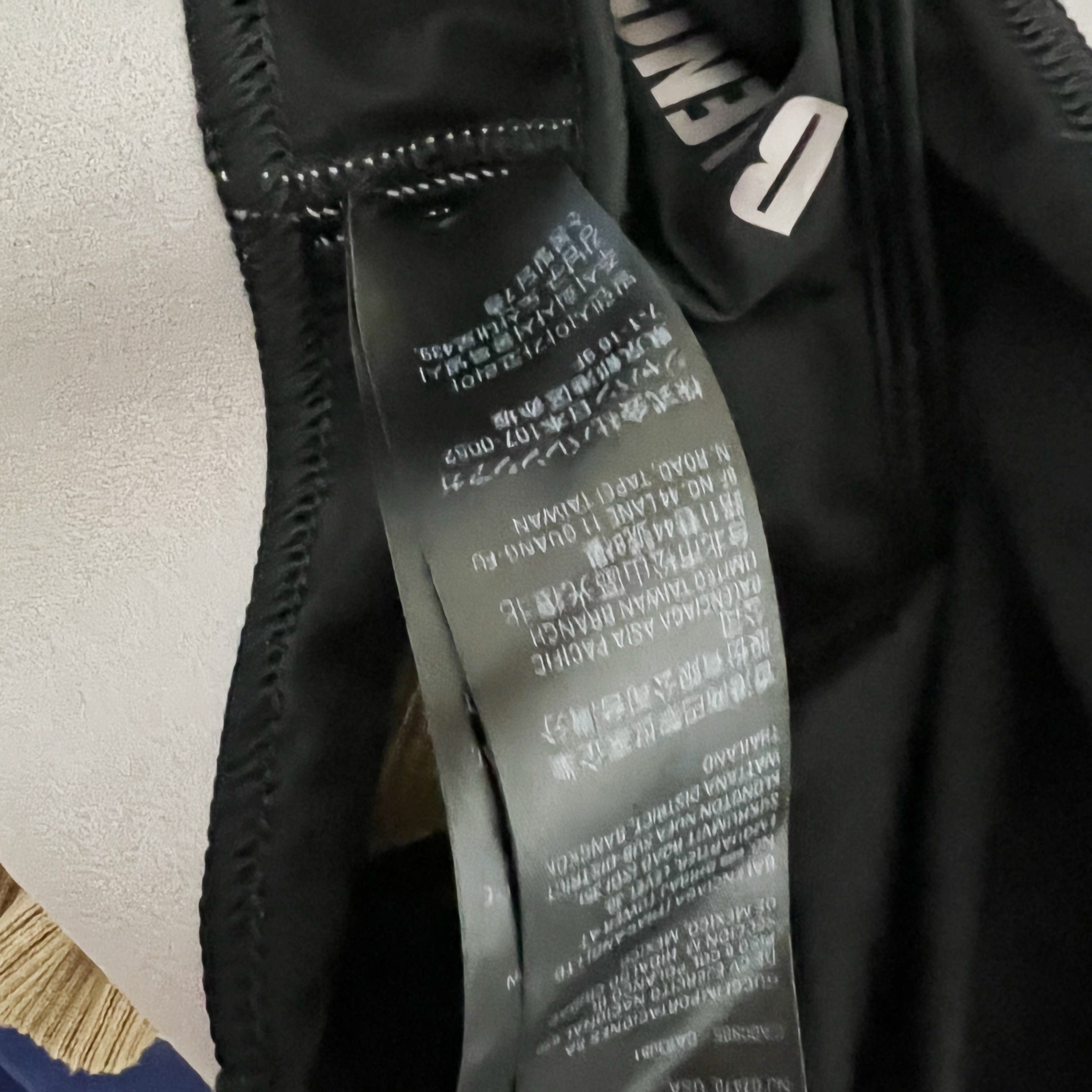 Balenciaga Activewear Racerback Sleeveless Athletic Work Out Sports Bra Black M